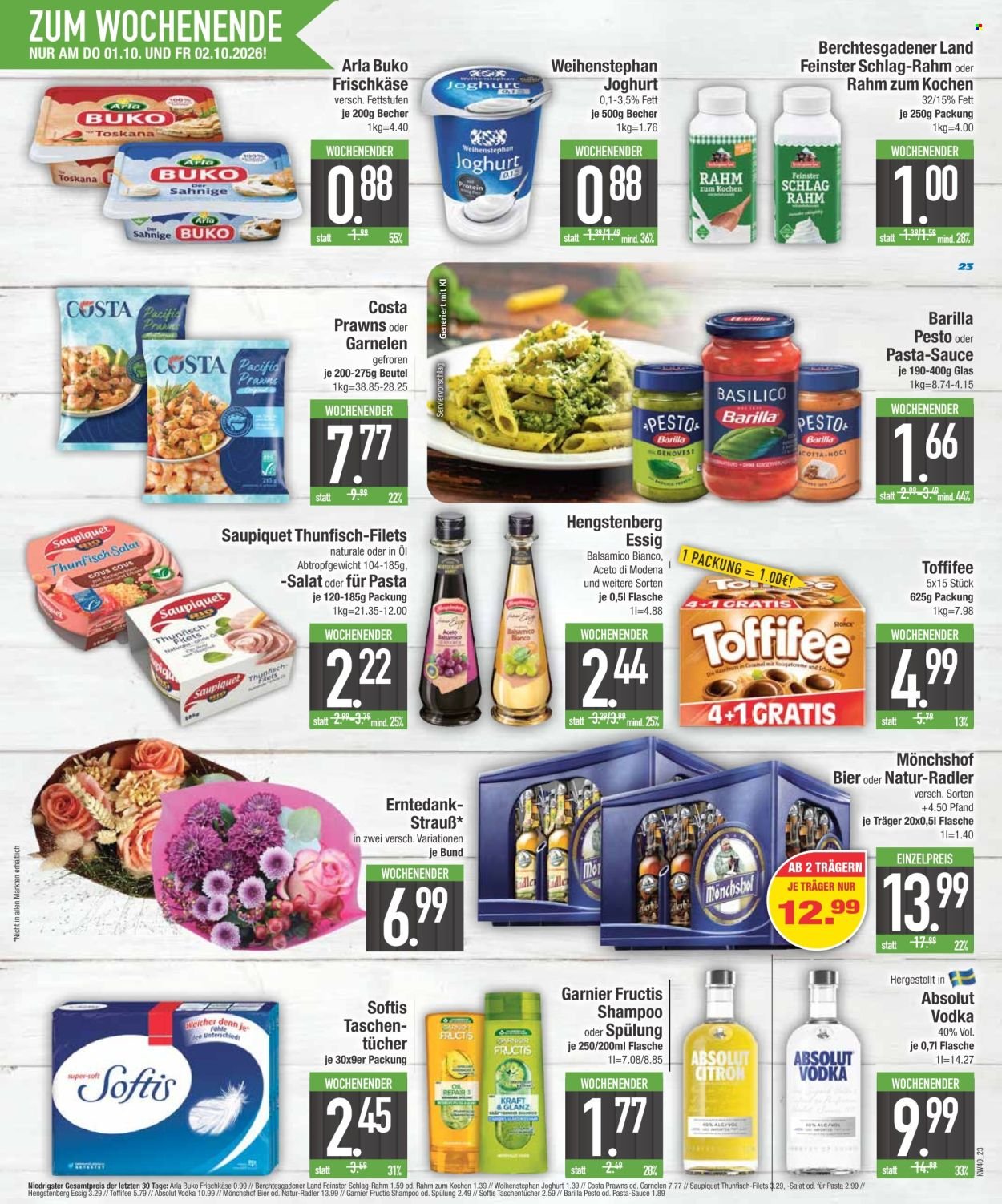 EDEKA Prospekt - Ab Montag 28.09.2026