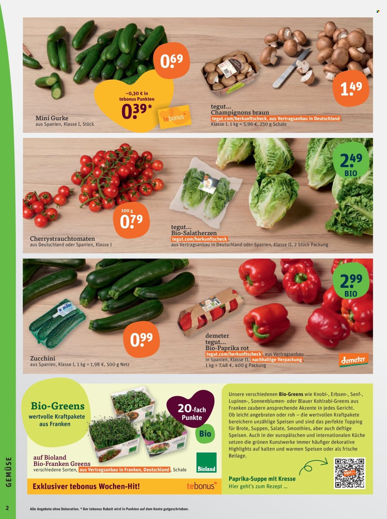 TEGUT... Prospekt - Ab Montag 3.11.2025