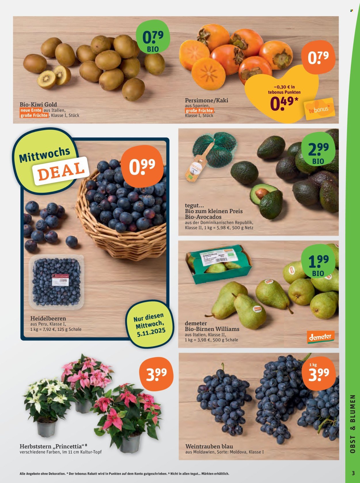 TEGUT... Prospekt - Ab Montag 3.11.2025