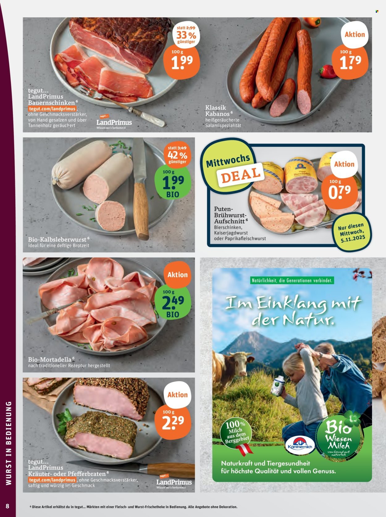 TEGUT... Prospekt - Ab Montag 3.11.2025