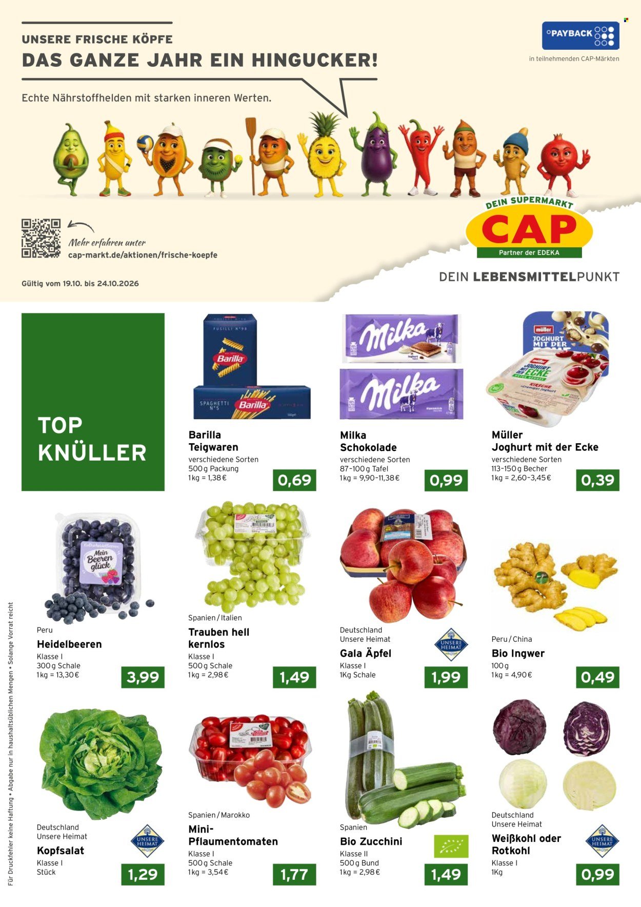 CAP-MARKT Prospekt - Ab Montag 19.10.2026