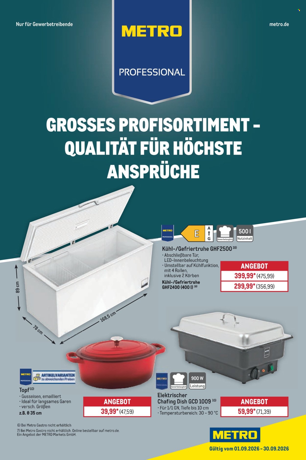 METRO Prospekt - Professional Non-Food Flyer