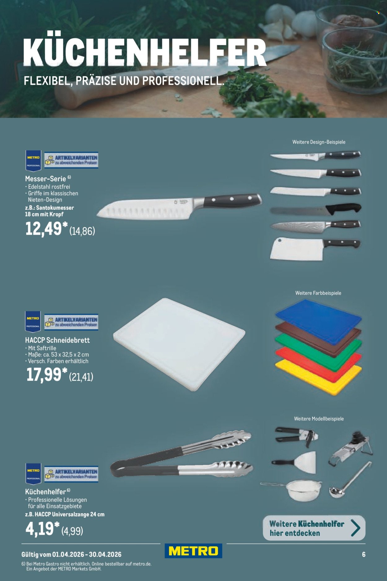 METRO Prospekt - Professional Non-Food Flyer