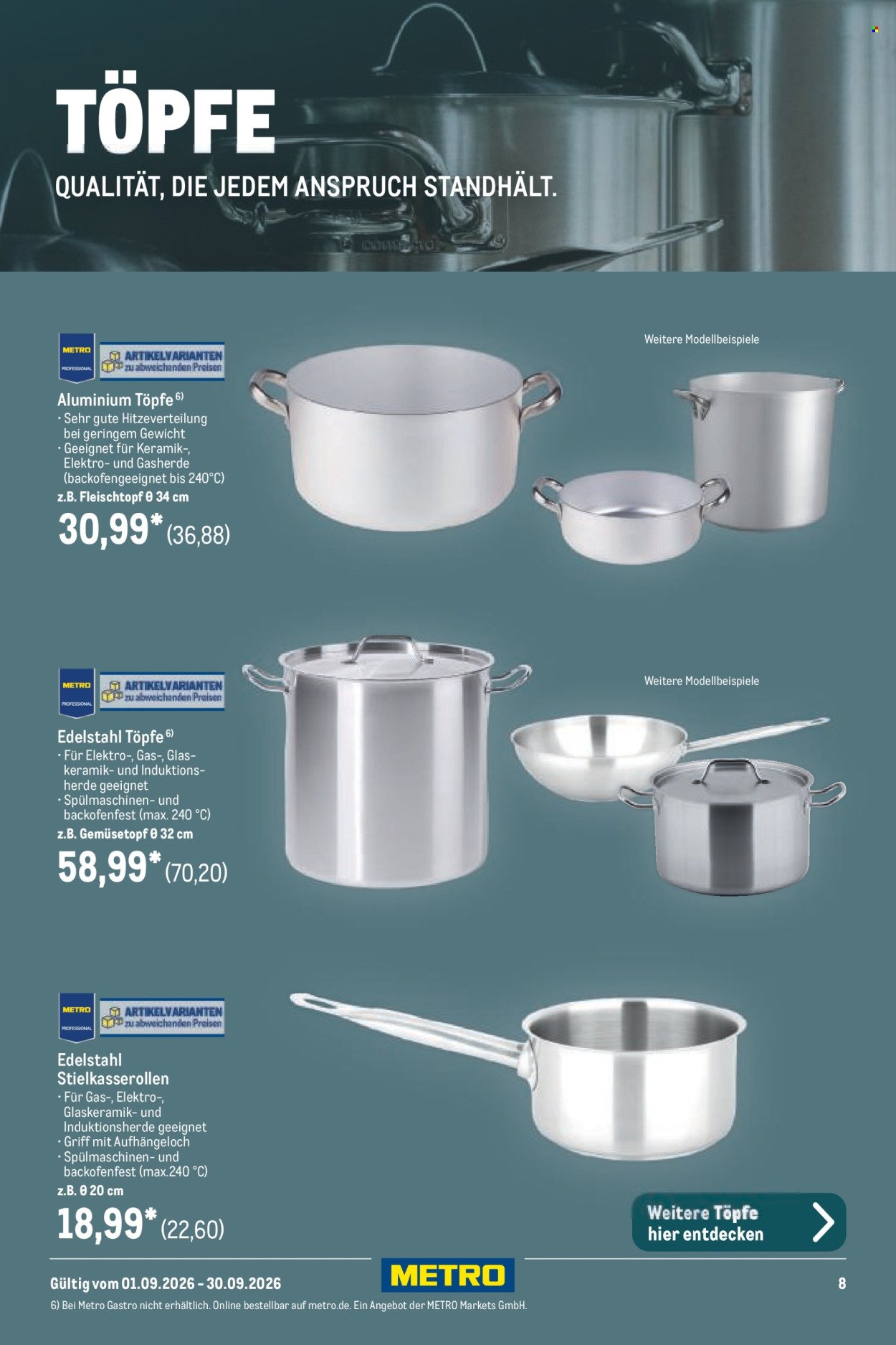 METRO Prospekt - Professional Non-Food Flyer