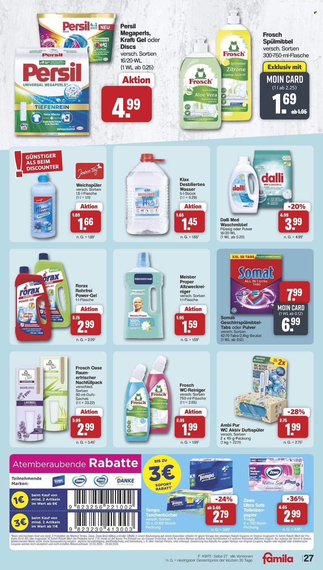 FAMILA Prospekt - Ab Montag 23.03.2026