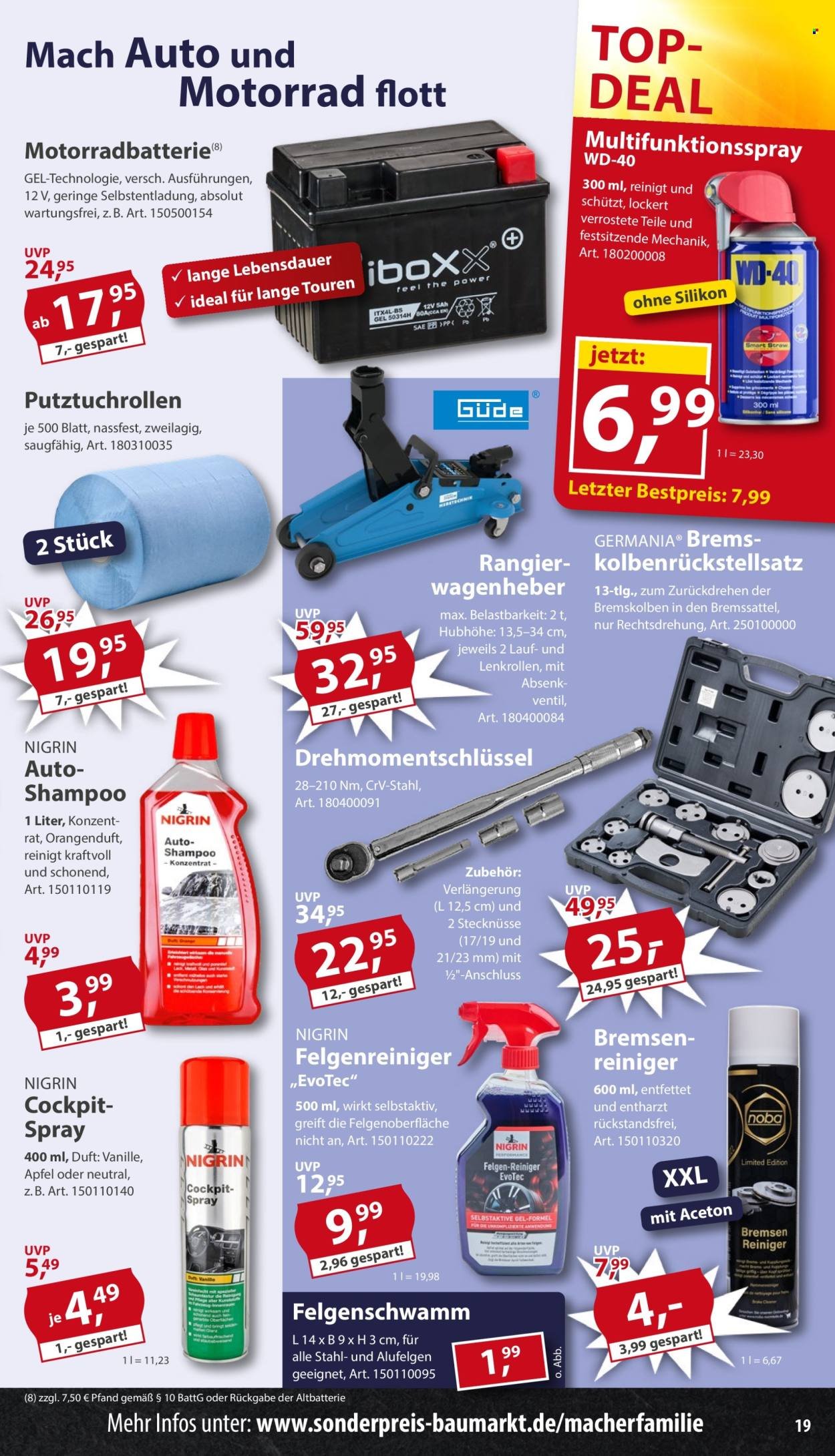 SONDERPREIS-BAUMARKT Prospekt - Ab Samstag 30.05.2026 (2026-05-30 - 2026-06-05)