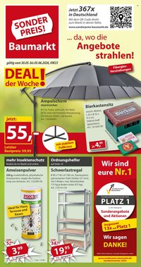 SONDERPREIS-BAUMARKT Prospekt - Ab Samstag 30.05.2026