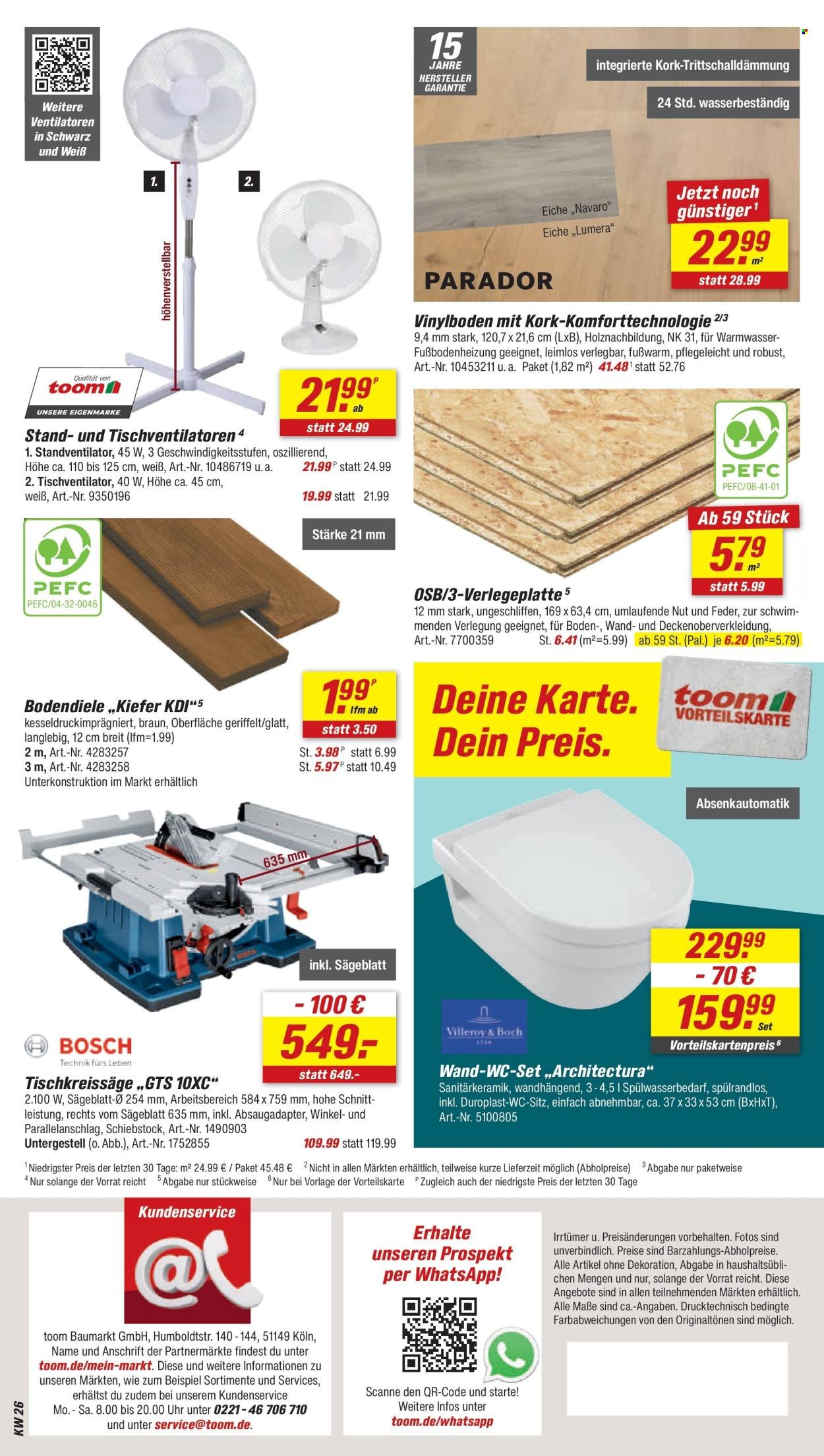 TOOM BAUMARKT Prospekt - Ab Samstag 20.06.2026