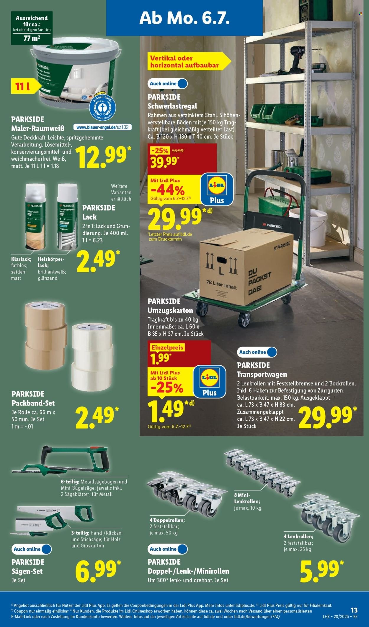 LIDL Prospekt - Ab Montag 29.06.2026