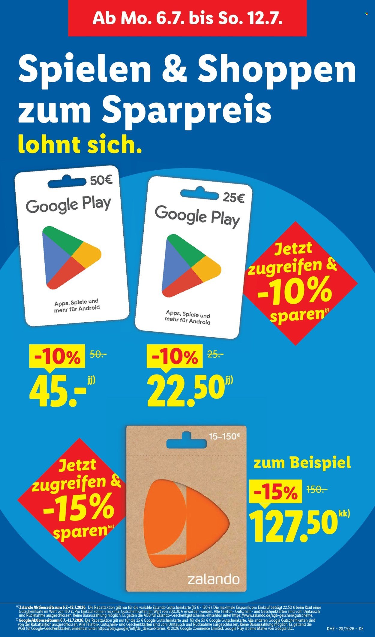 LIDL Prospekt - Ab Montag 29.06.2026