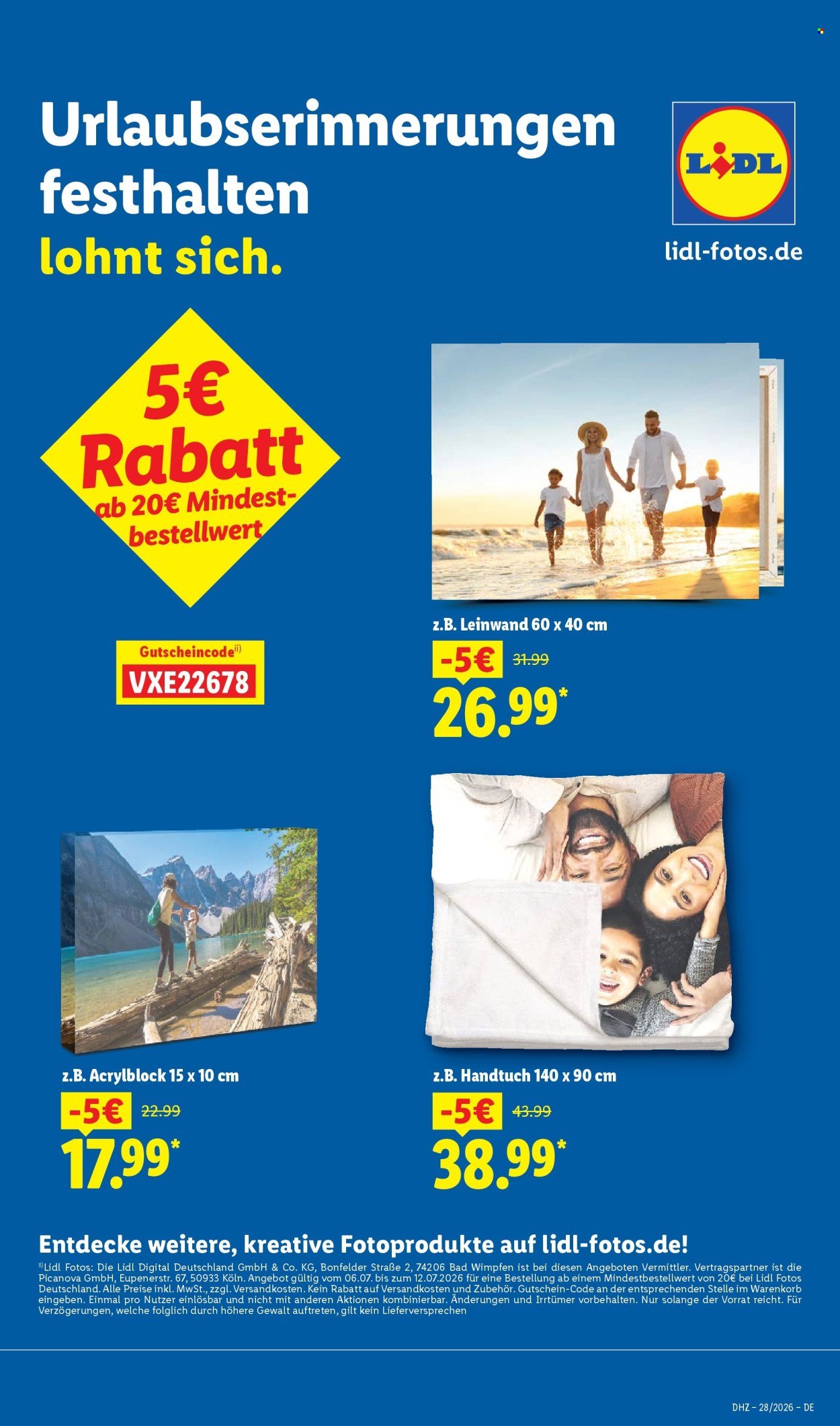 LIDL Prospekt - Ab Montag 29.06.2026