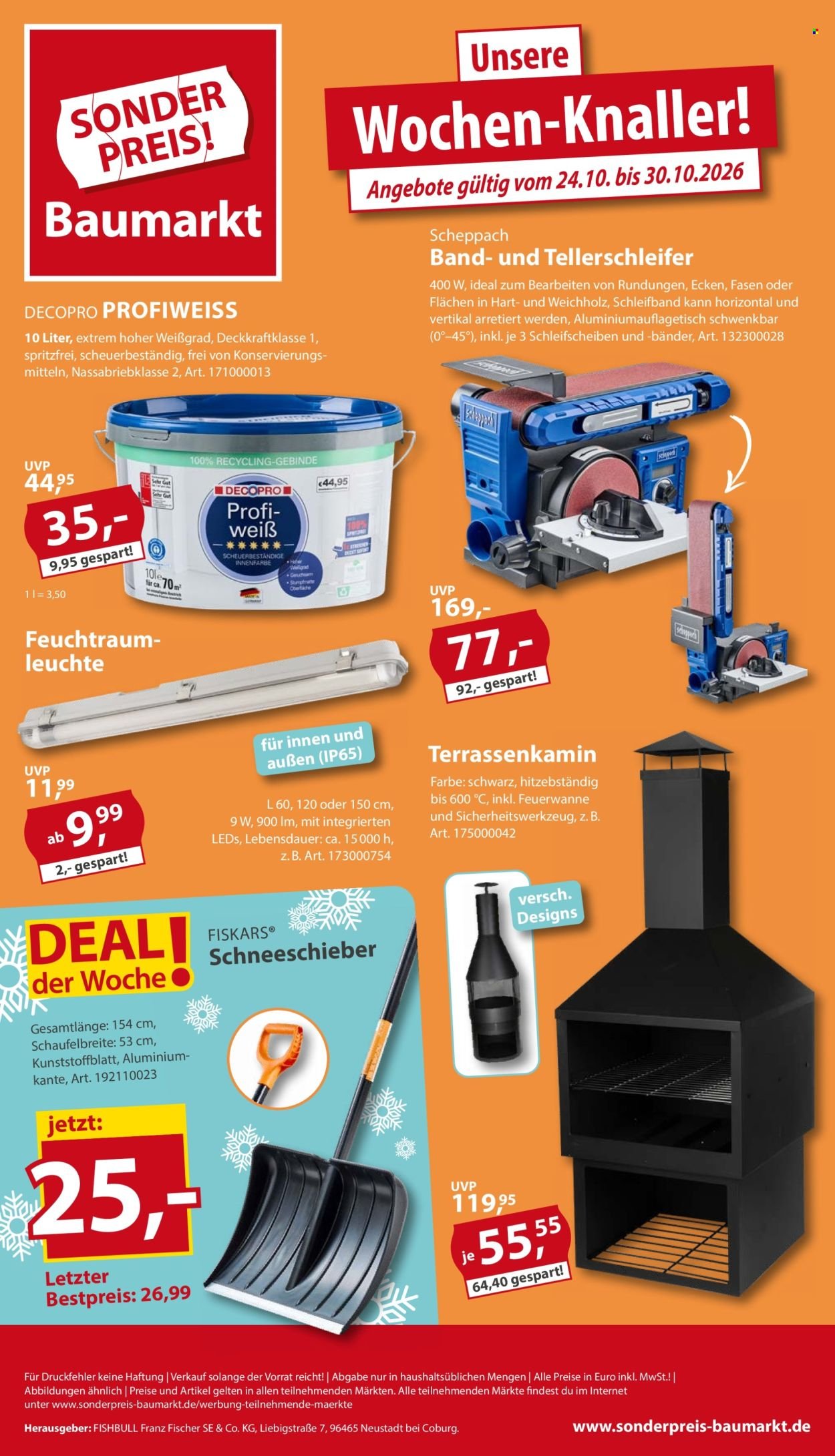 SONDERPREIS-BAUMARKT Prospekt - Ab Samstag 24.10.2026