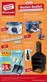 SONDERPREIS-BAUMARKT Prospekt - Ab Samstag 24.10.2026