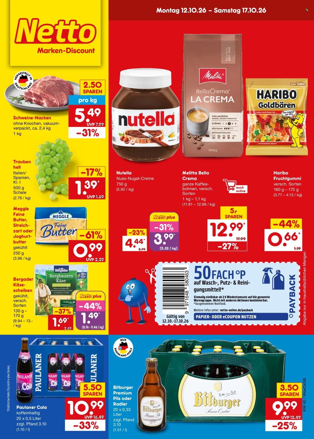 NETTO MARKEN-DISCOUNT Prospekt - Ab Montag 12.10.2026