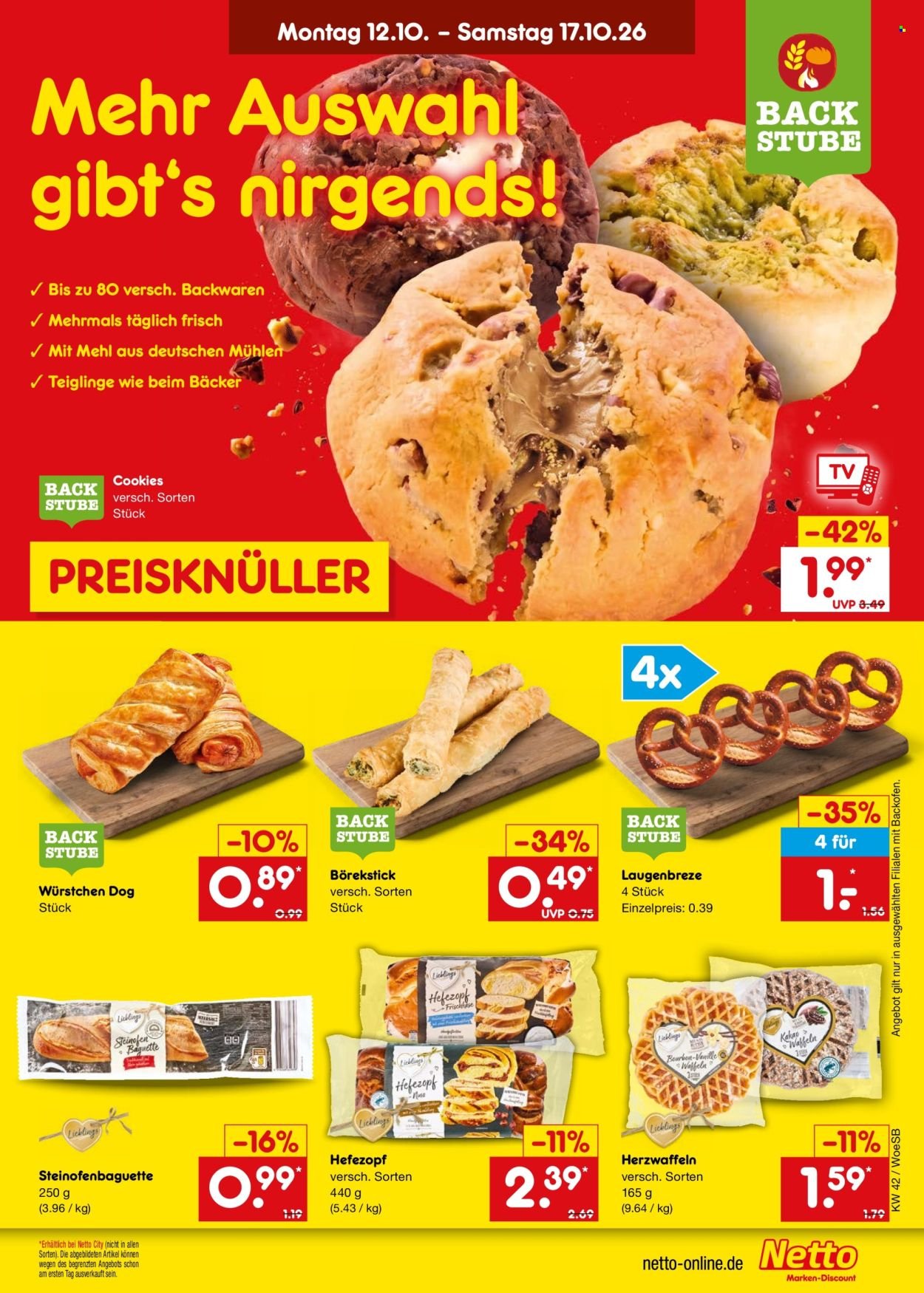 NETTO MARKEN-DISCOUNT Prospekt - Ab Montag 12.10.2026