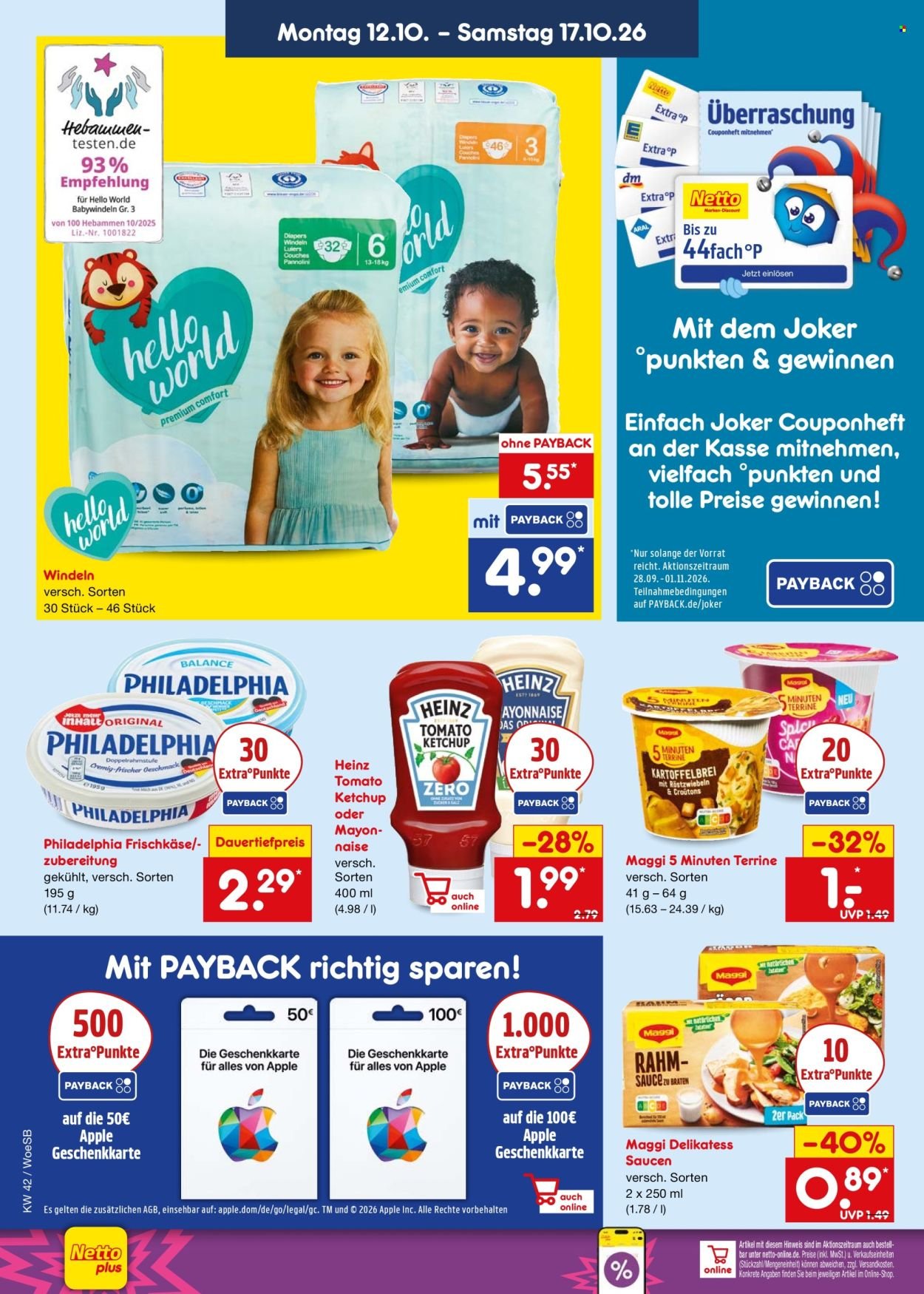 NETTO MARKEN-DISCOUNT Prospekt - Ab Montag 12.10.2026