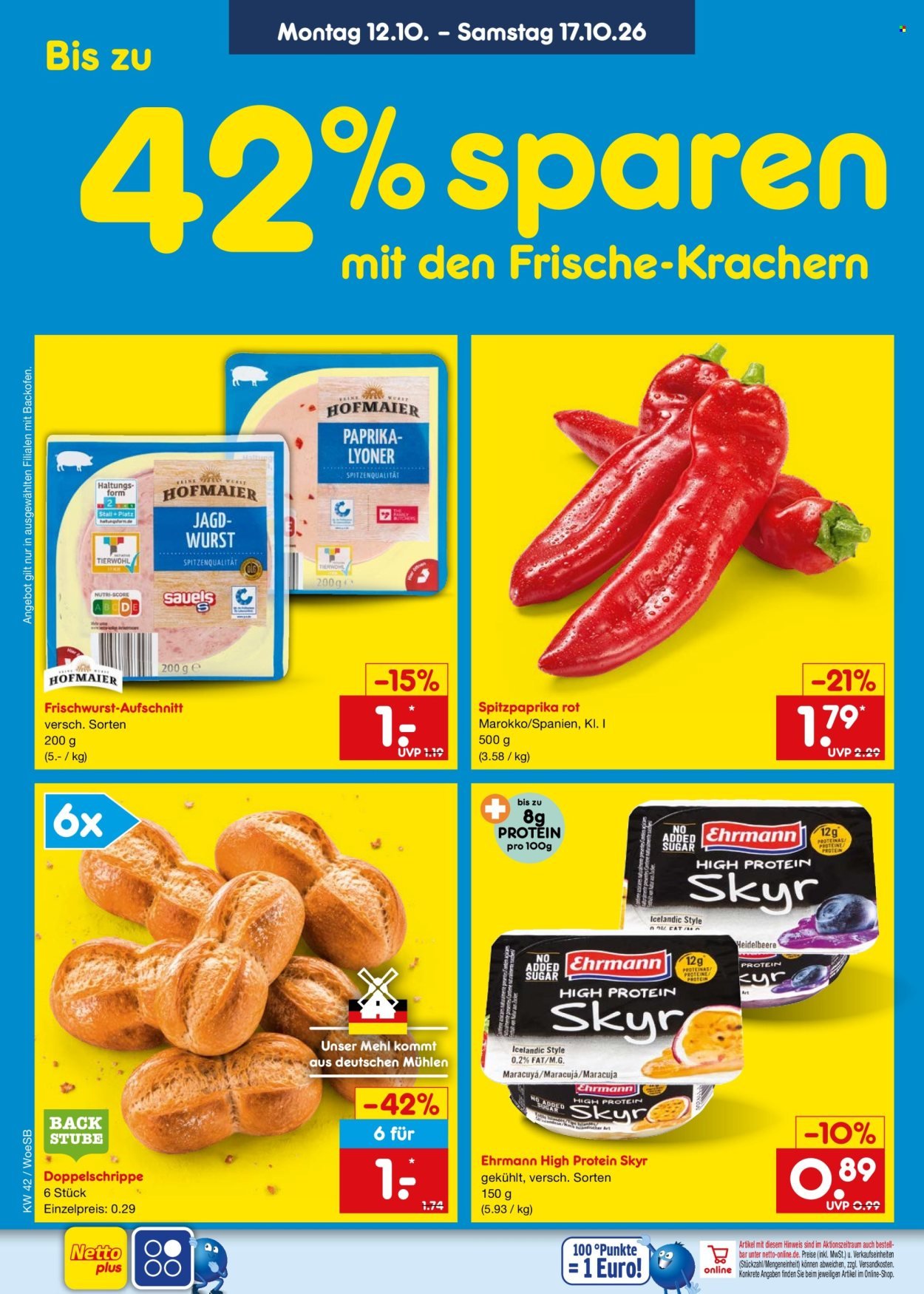 NETTO MARKEN-DISCOUNT Prospekt - Ab Montag 12.10.2026