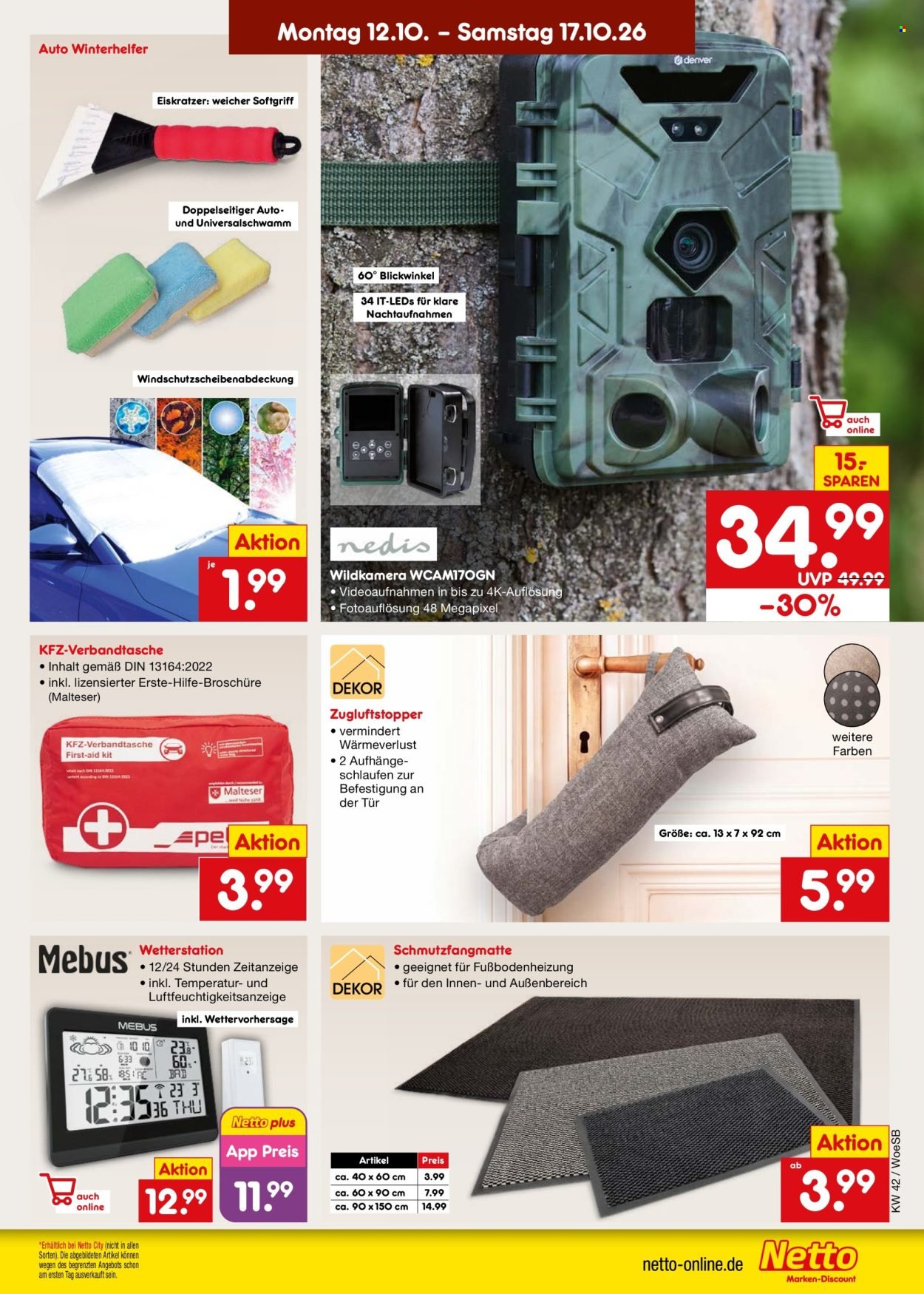 NETTO MARKEN-DISCOUNT Prospekt - Ab Montag 12.10.2026