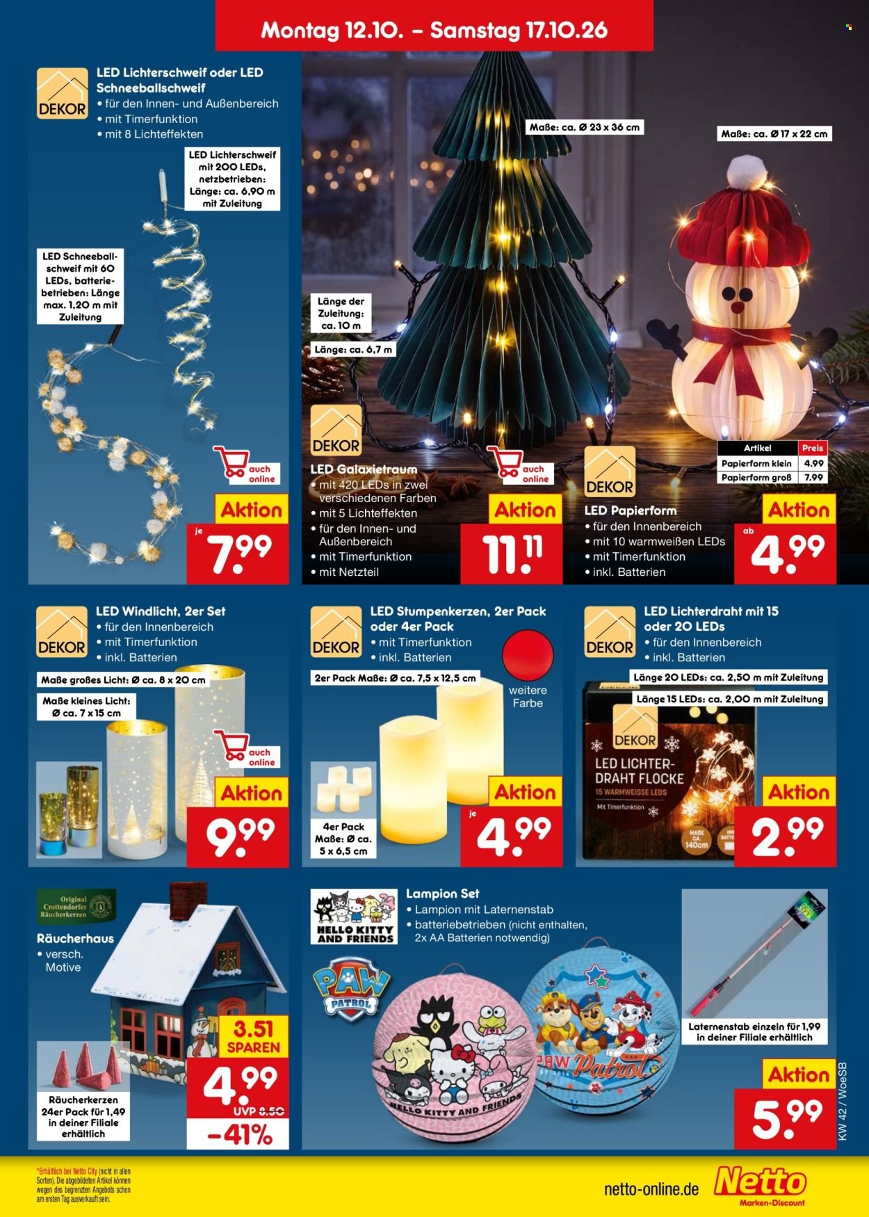 NETTO MARKEN-DISCOUNT Prospekt - Ab Montag 12.10.2026
