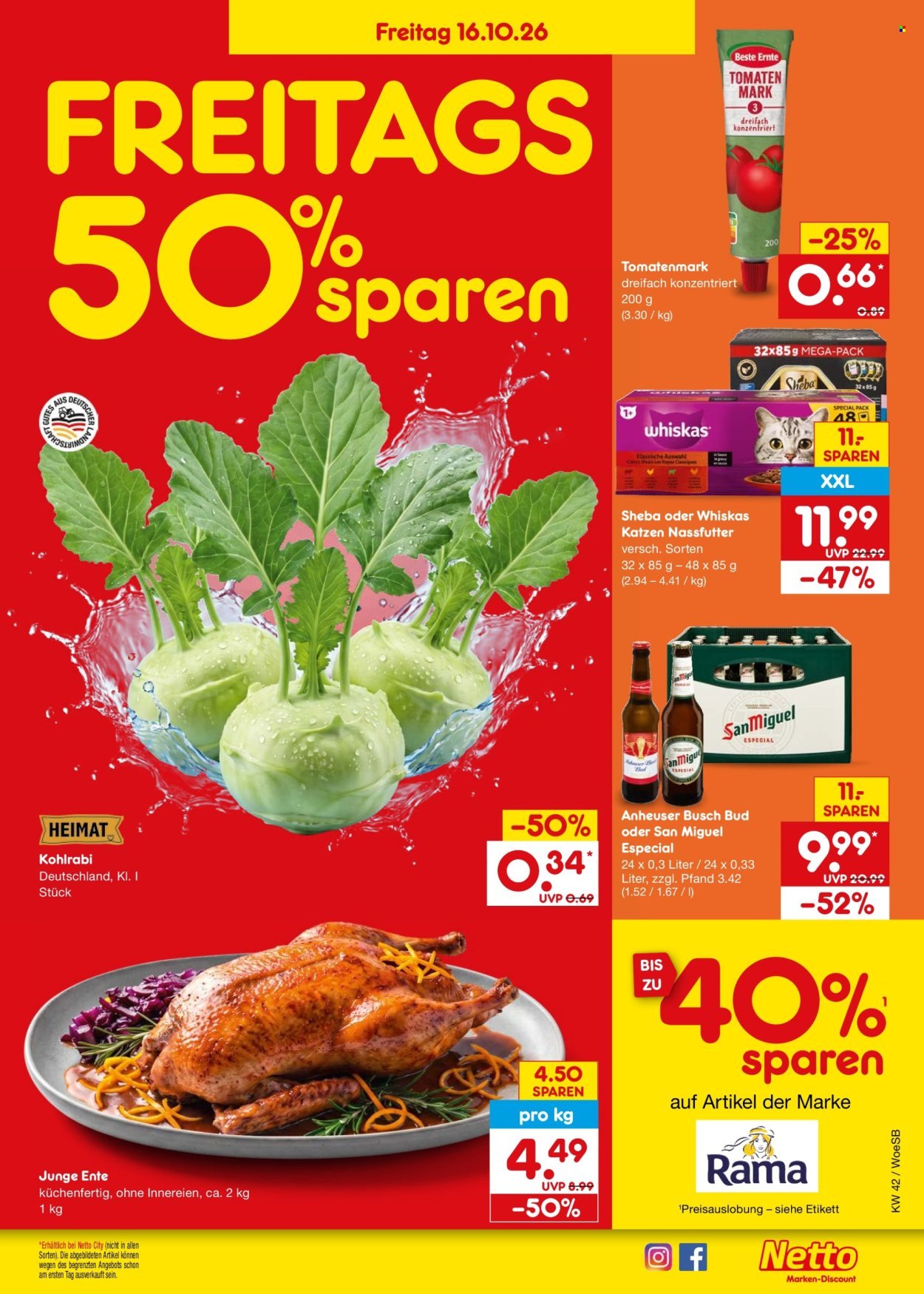 NETTO MARKEN-DISCOUNT Prospekt - Ab Montag 12.10.2026