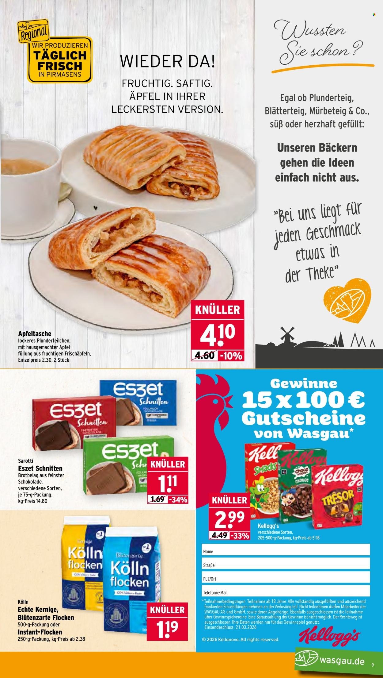 WASGAU Prospekt - Ab Montag 9.03.2026