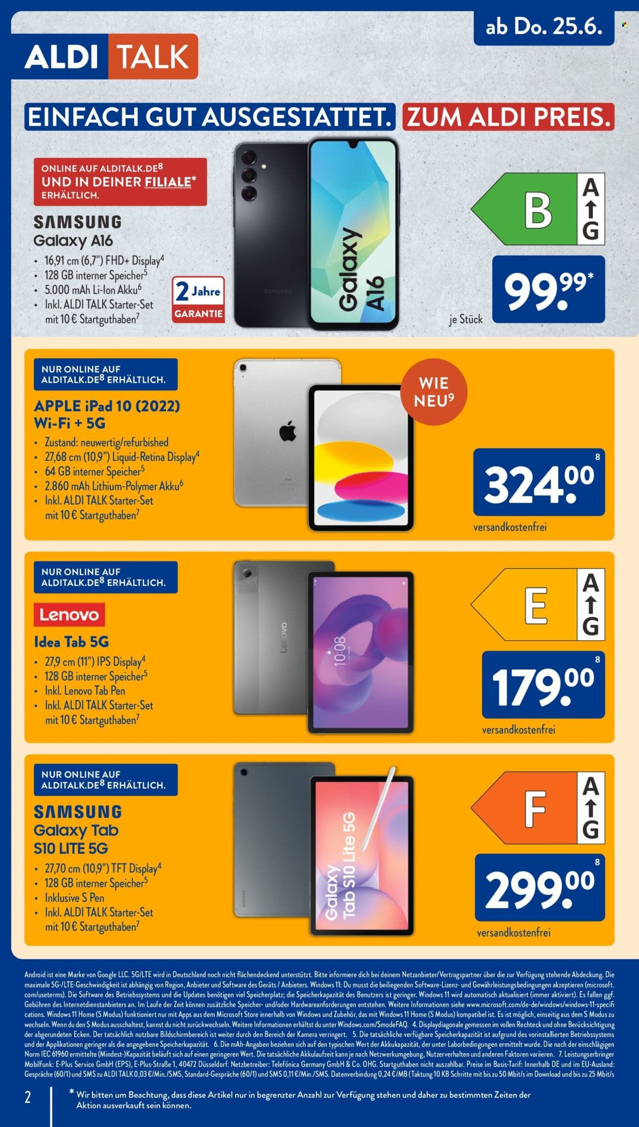ALDI SÜD Angebote - Talk