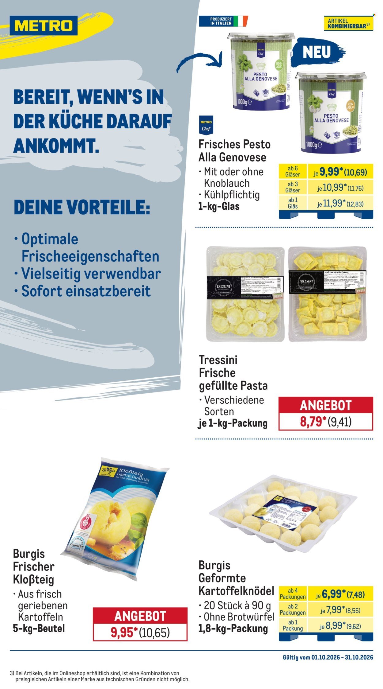 METRO Prospekt - Monats-Menü