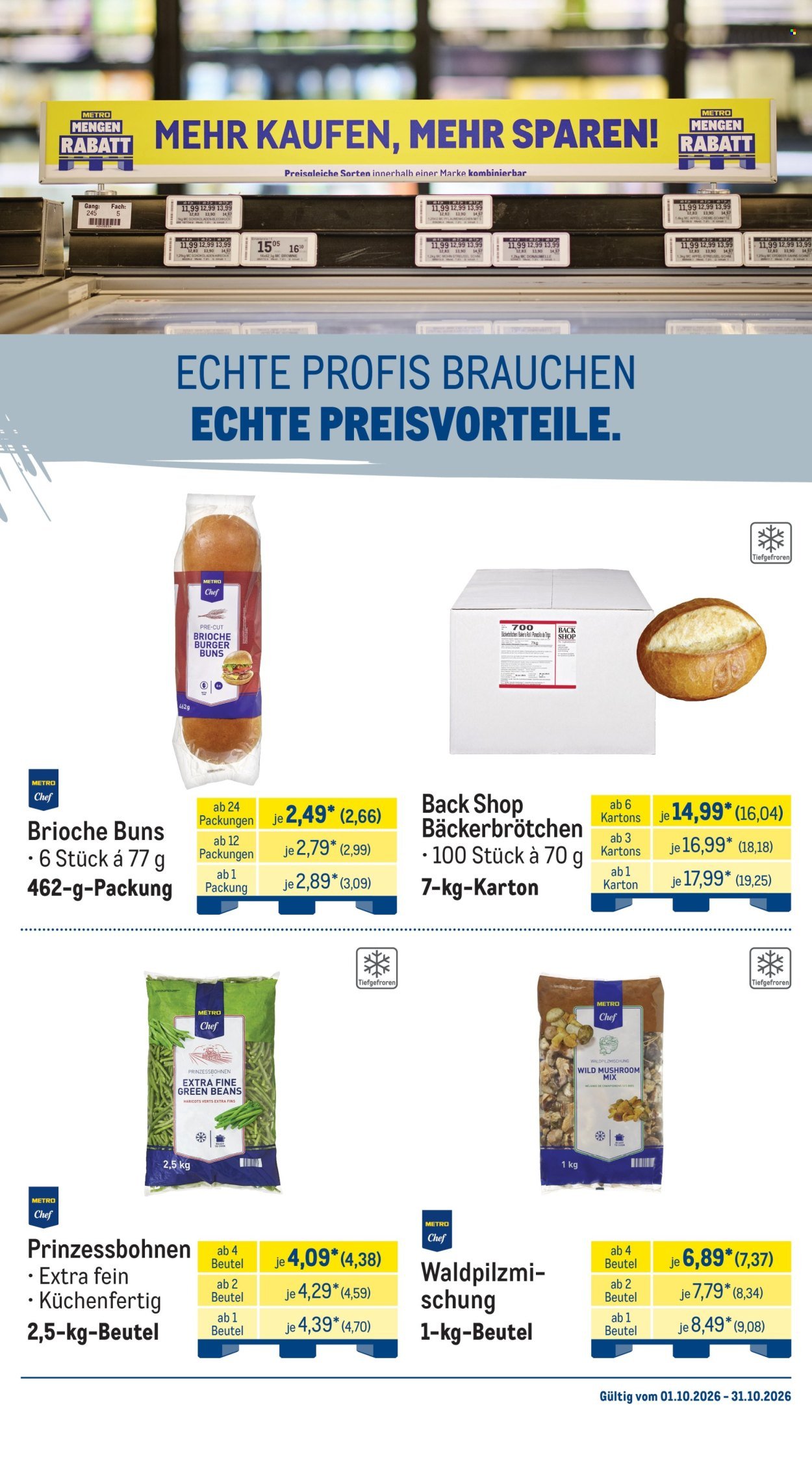 METRO Prospekt - Monats-Menü