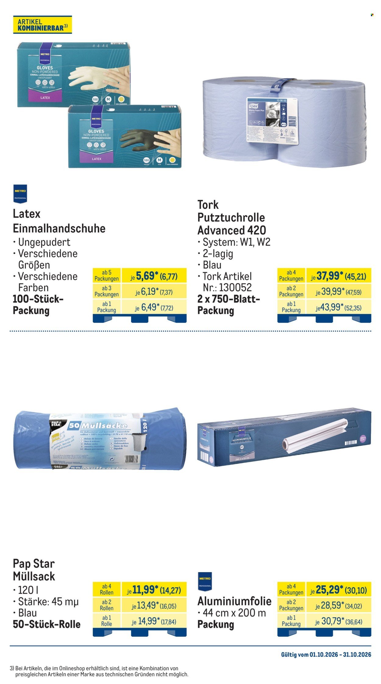 METRO Prospekt - Monats-Menü