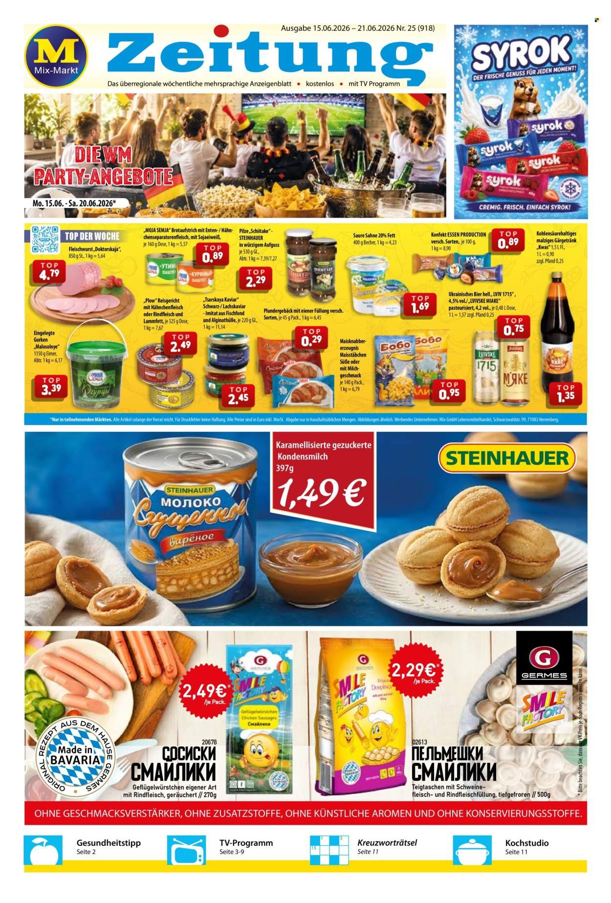 MIX MARKT Prospekt - Zeitung