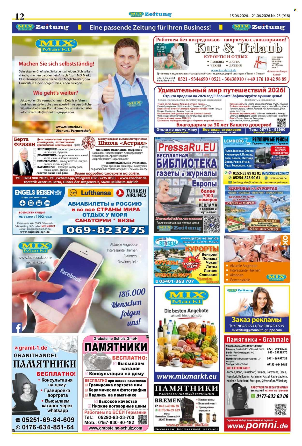 MIX MARKT Prospekt - Zeitung