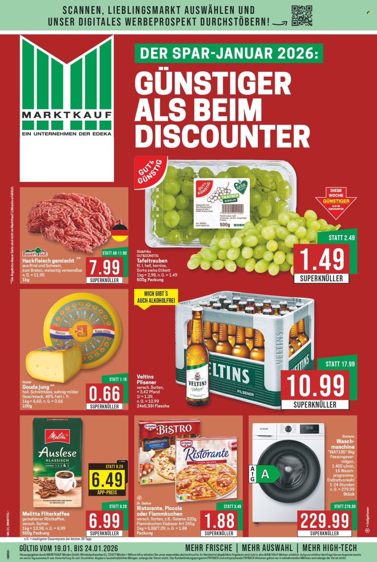 MARKTKAUF Prospekt - Ab Montag 19.01.2026