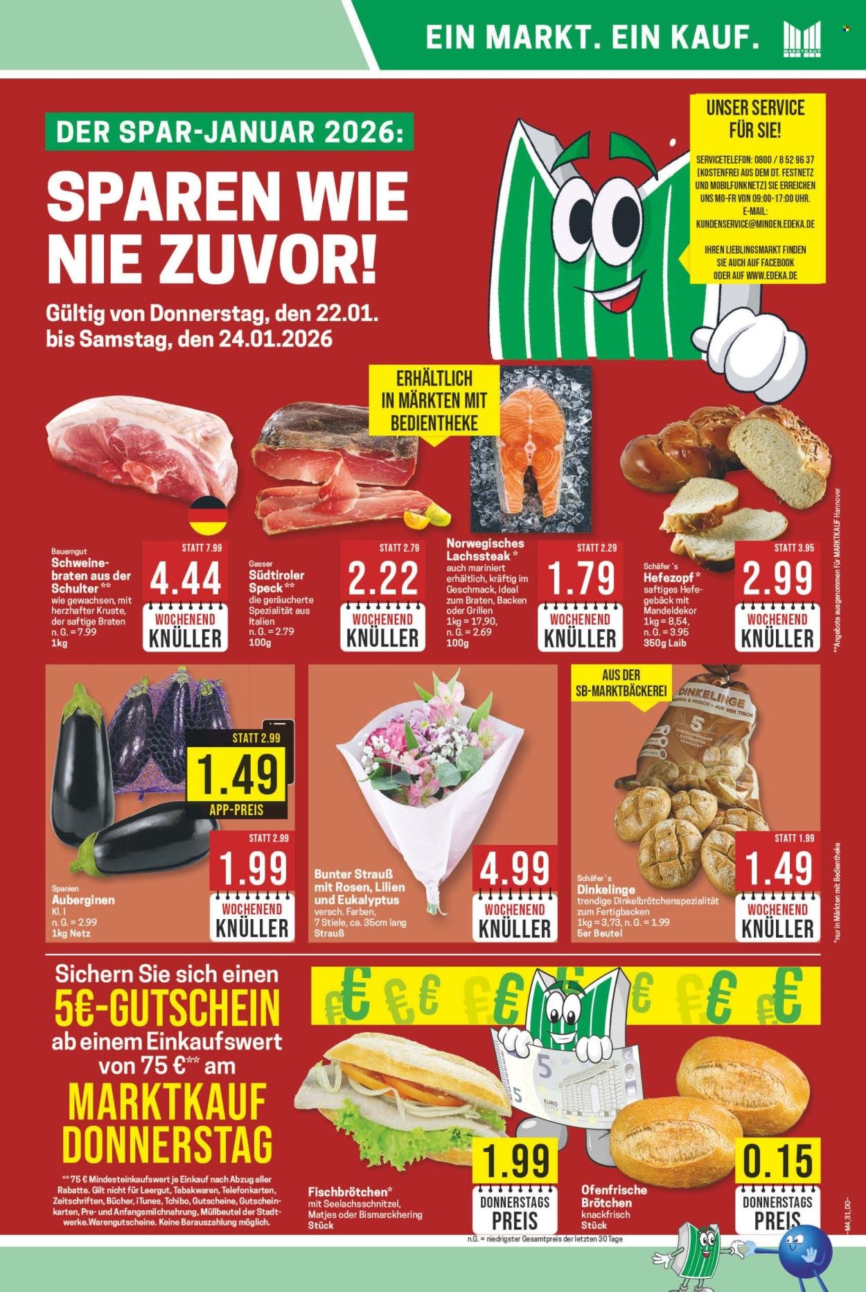 MARKTKAUF Prospekt - Ab Montag 19.01.2026
