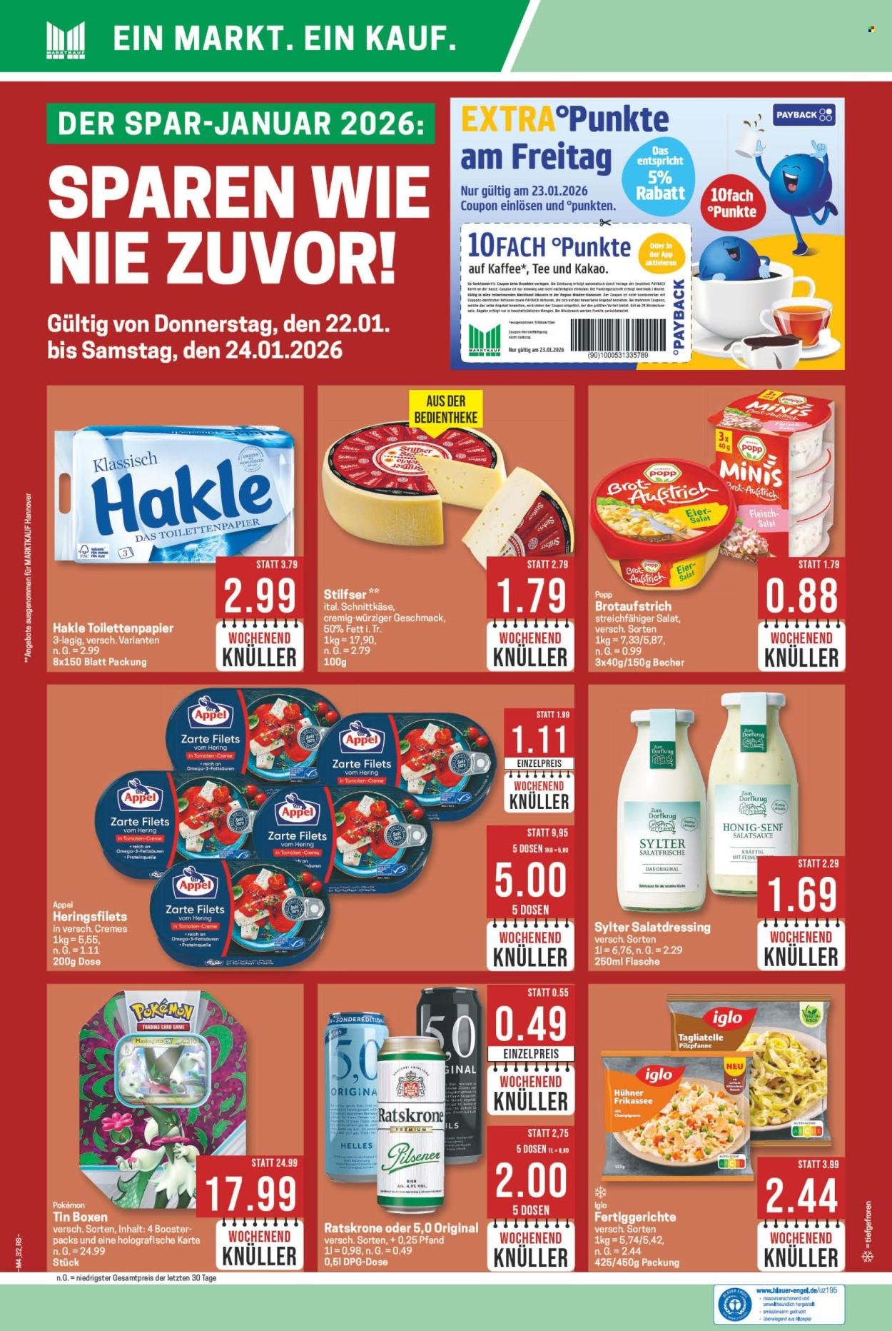 MARKTKAUF Prospekt - Ab Montag 19.01.2026