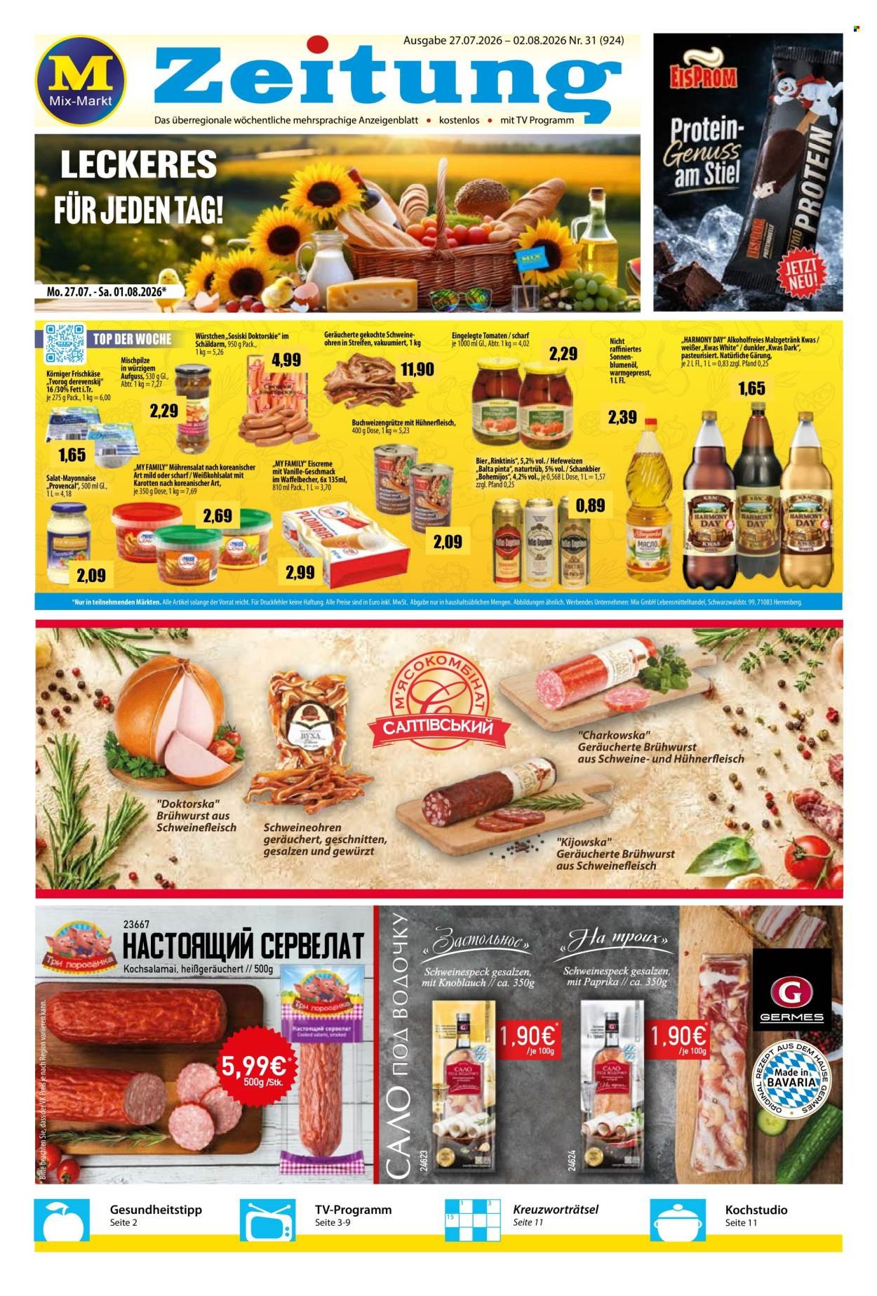 MIX MARKT Prospekt - Zeitung