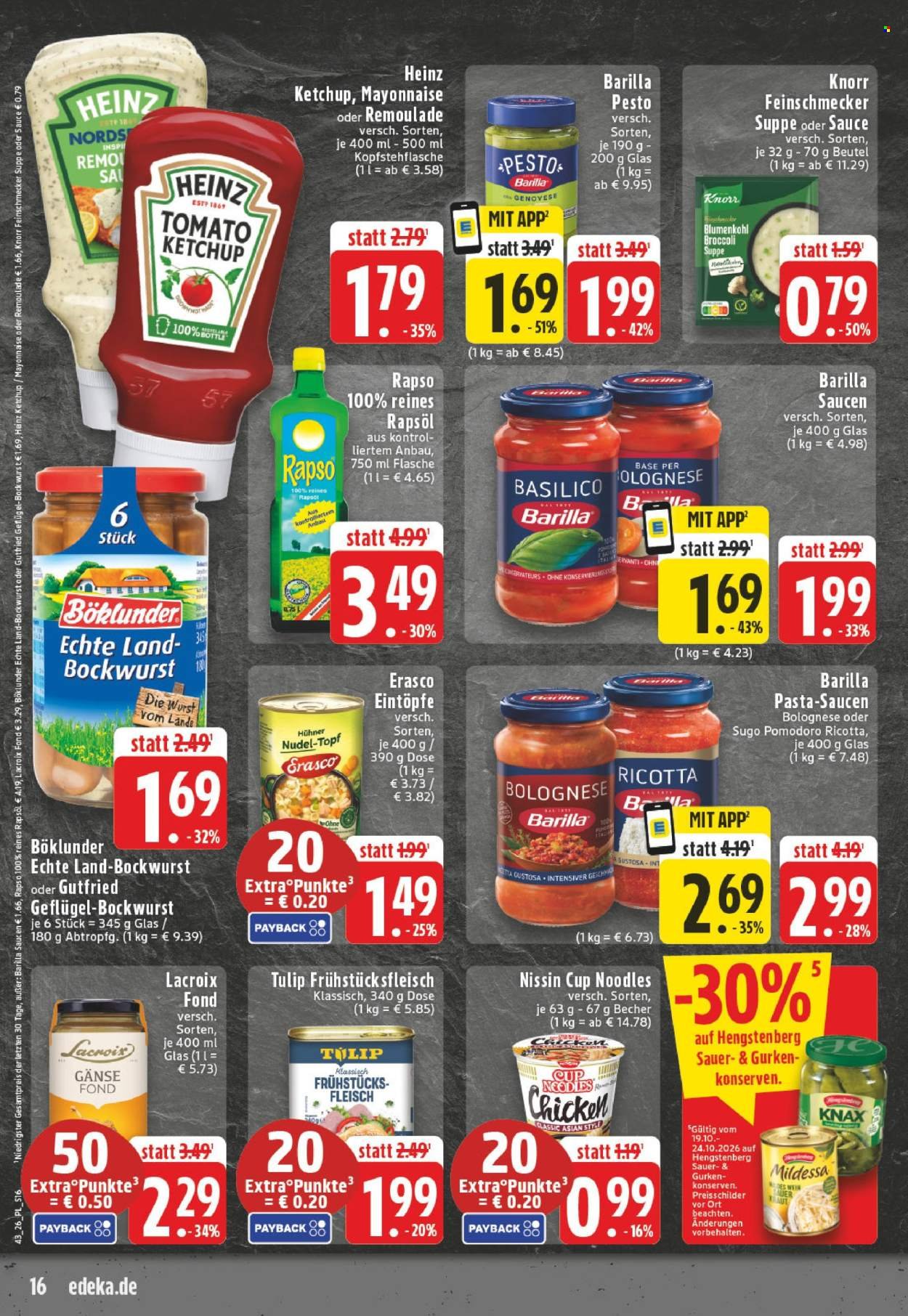 EDEKA Prospekt - Ab Montag 19.10.2026