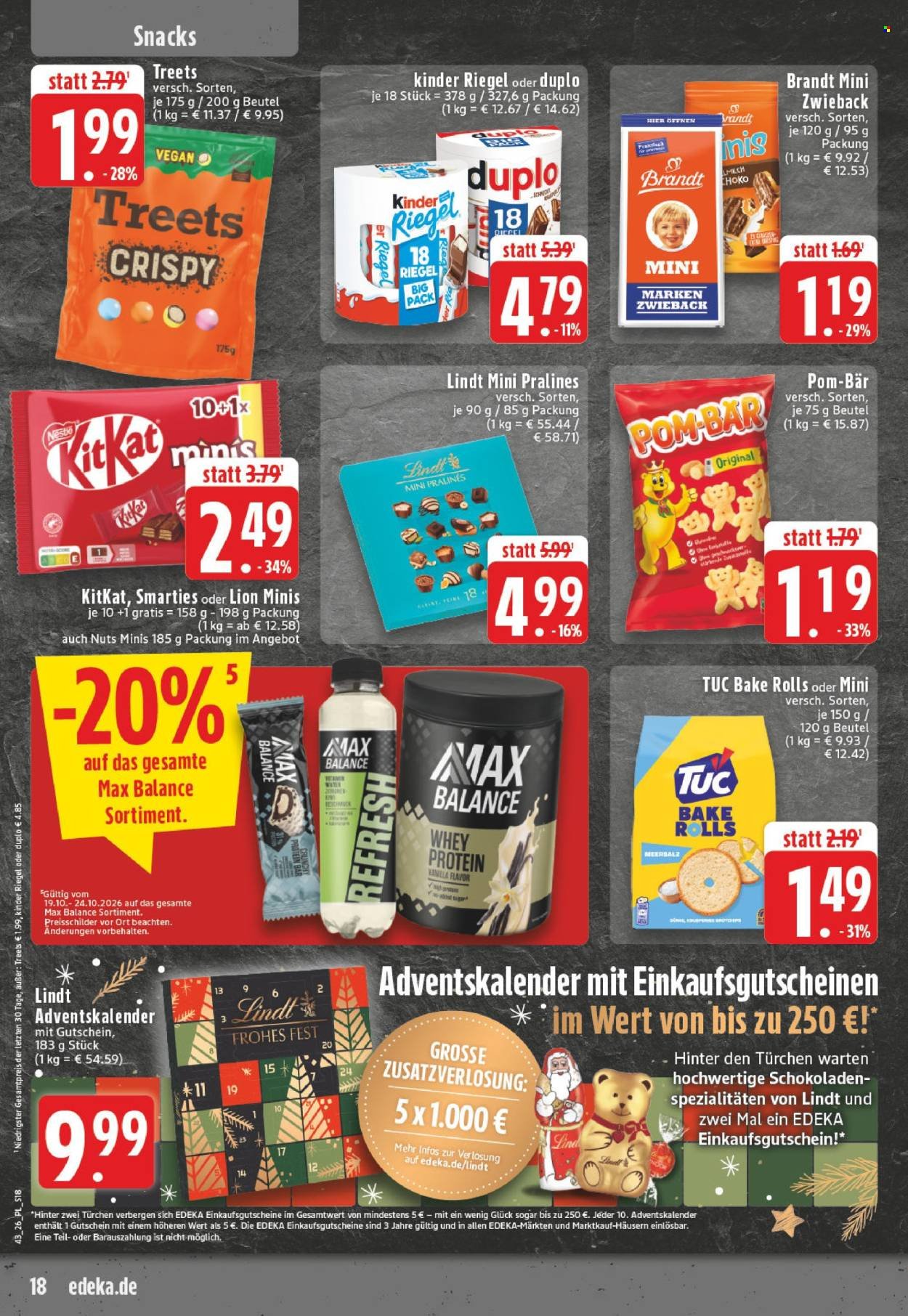 EDEKA Prospekt - Ab Montag 19.10.2026