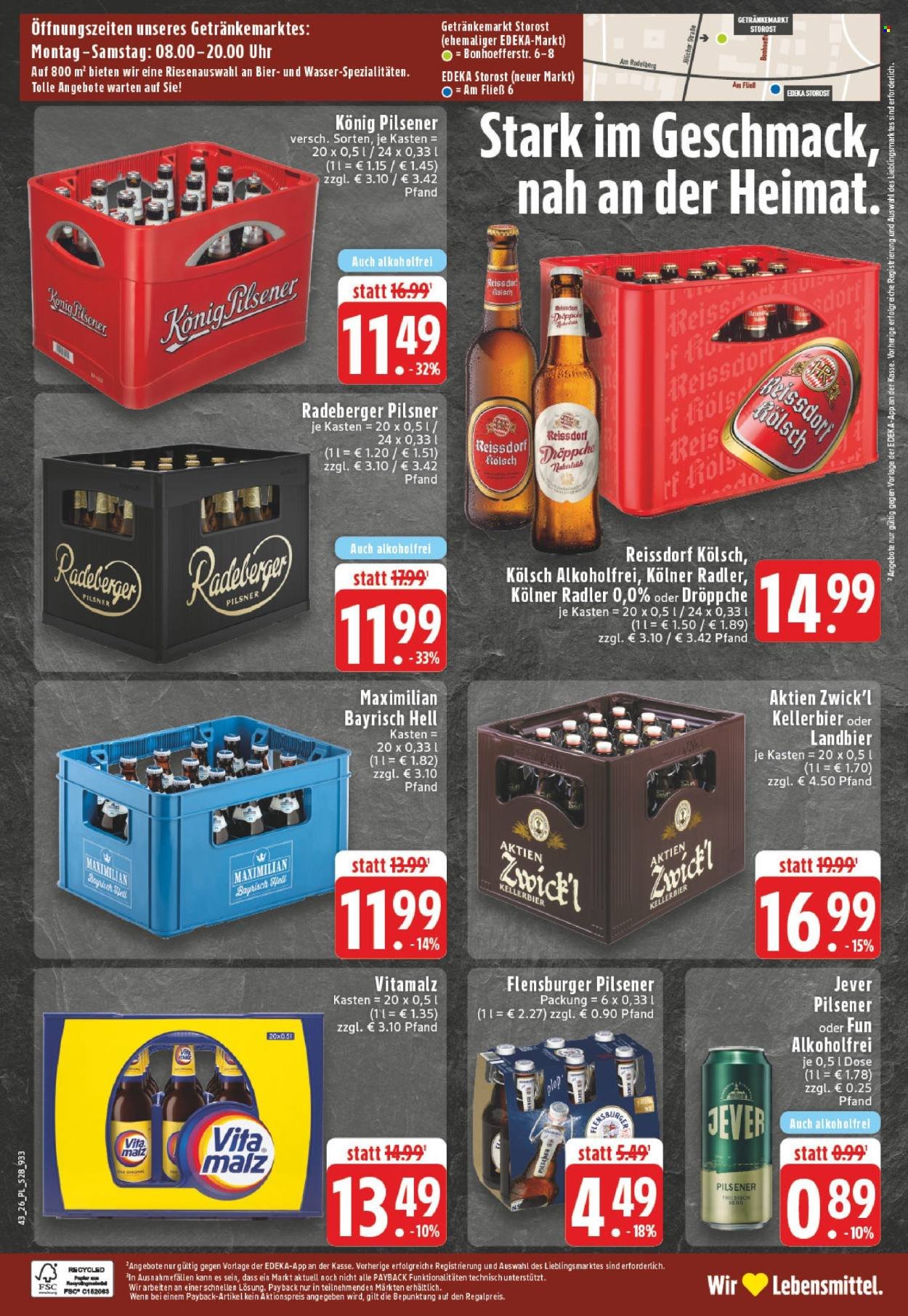 EDEKA Prospekt - Ab Montag 19.10.2026
