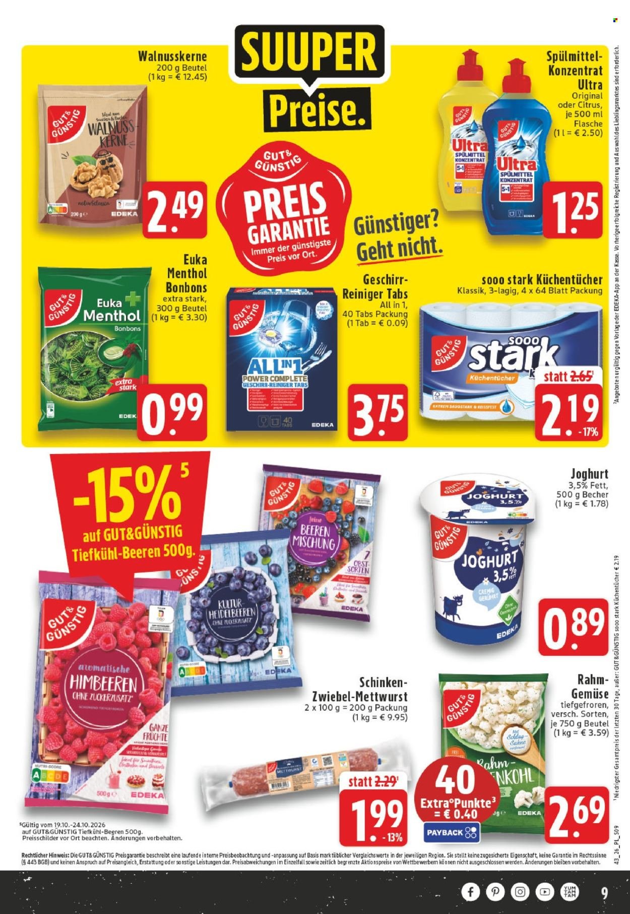 EDEKA Prospekt - Ab Montag 19.10.2026