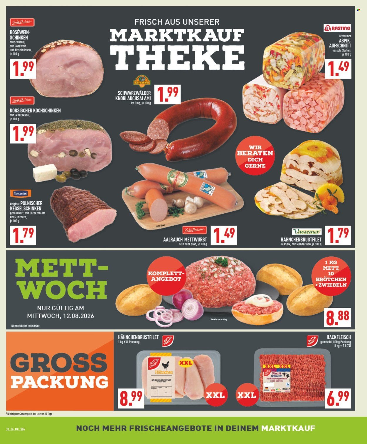 MARKTKAUF Prospekt - Ab Montag 10.08.2026