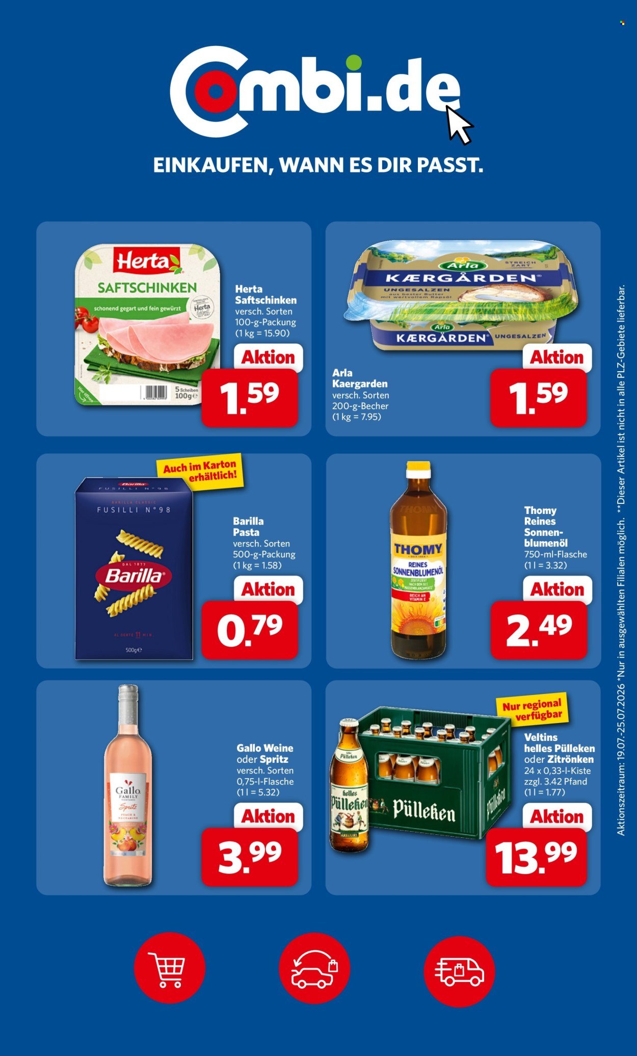 COMBI Prospekt - Ab Sonntag 19.07.2026