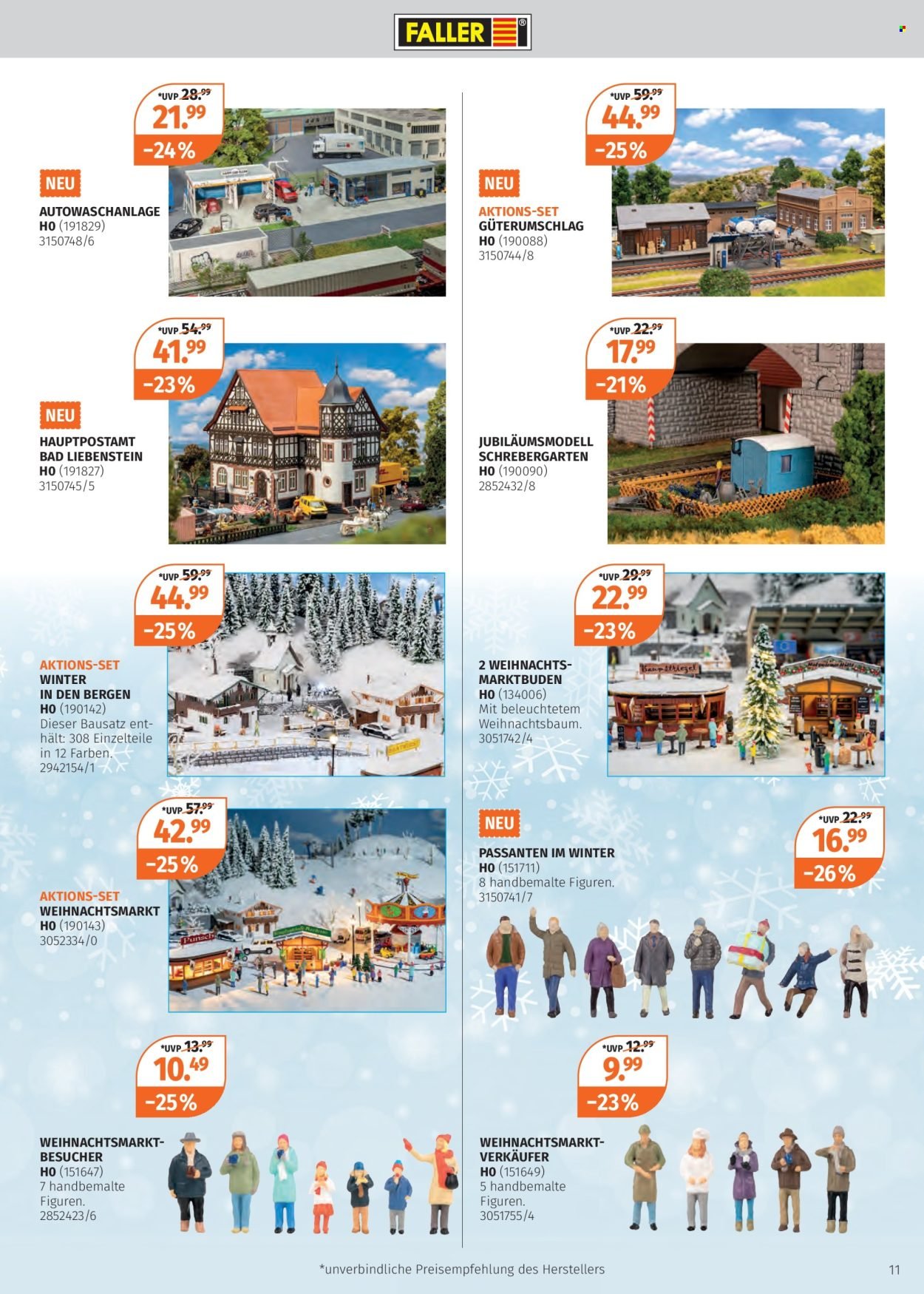 MÜLLER Prospekt - Unsere Modell-Eisenbahnen