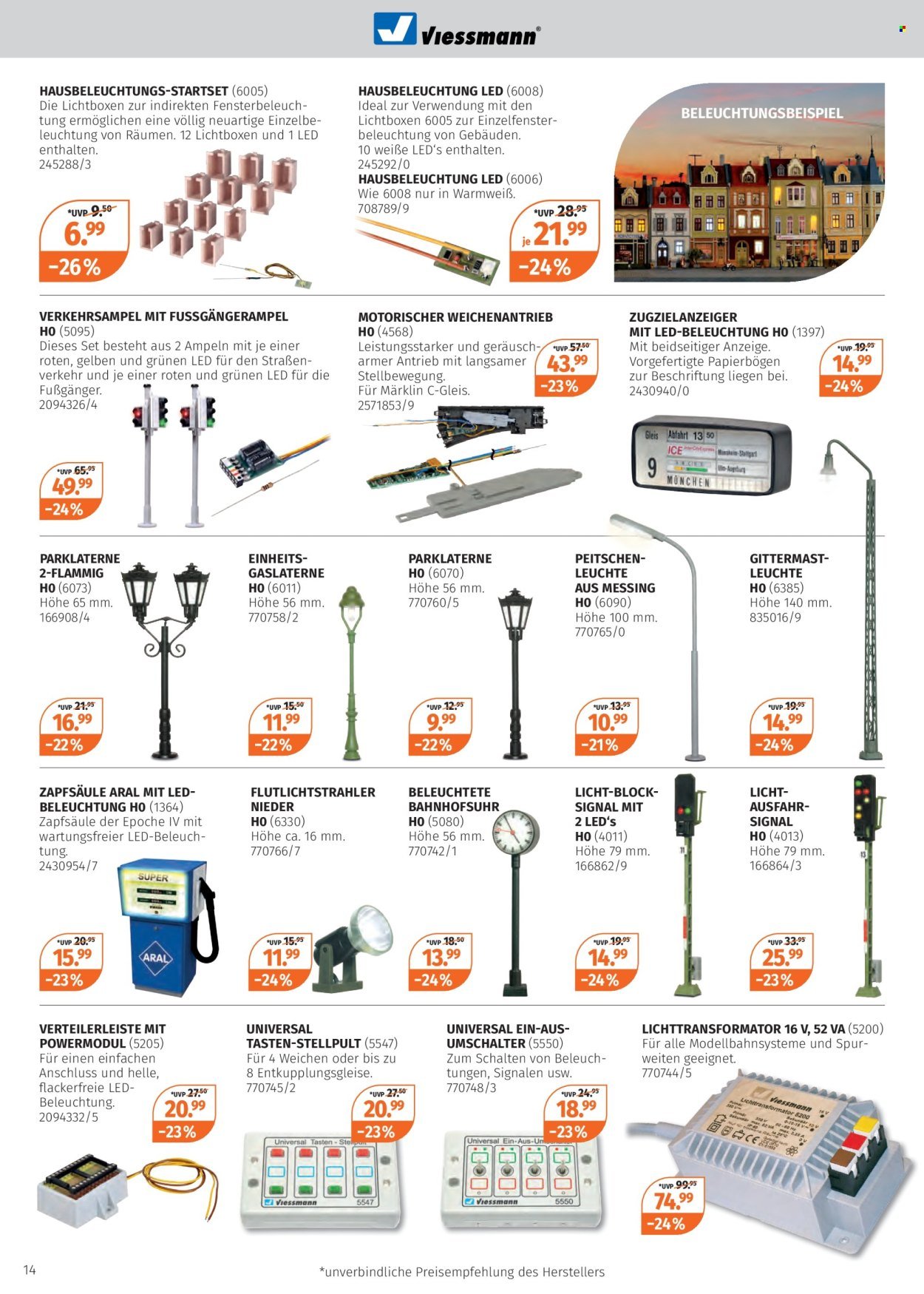 MÜLLER Prospekt - Unsere Modell-Eisenbahnen