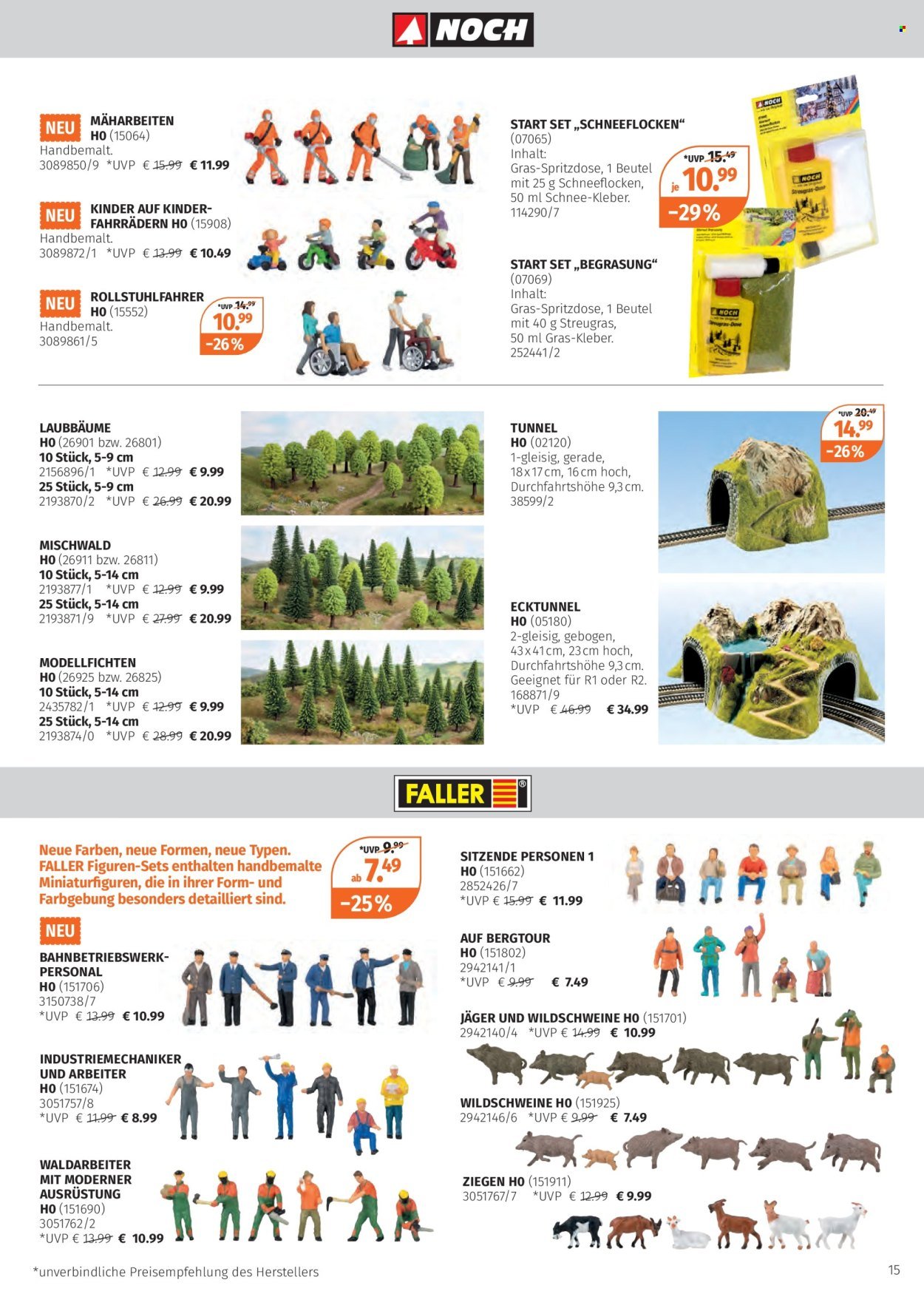 MÜLLER Prospekt - Unsere Modell-Eisenbahnen