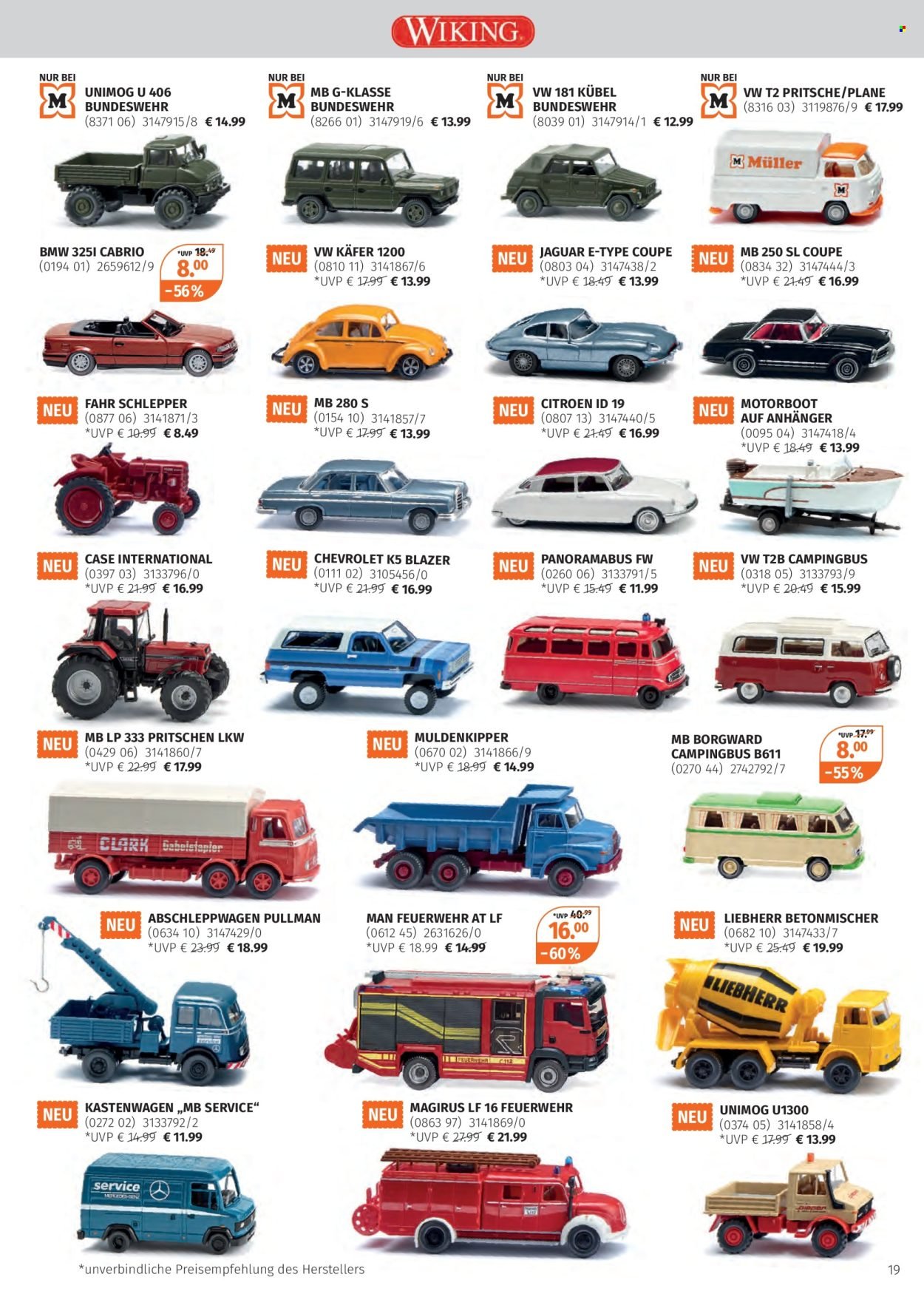 MÜLLER Prospekt - Unsere Modell-Eisenbahnen