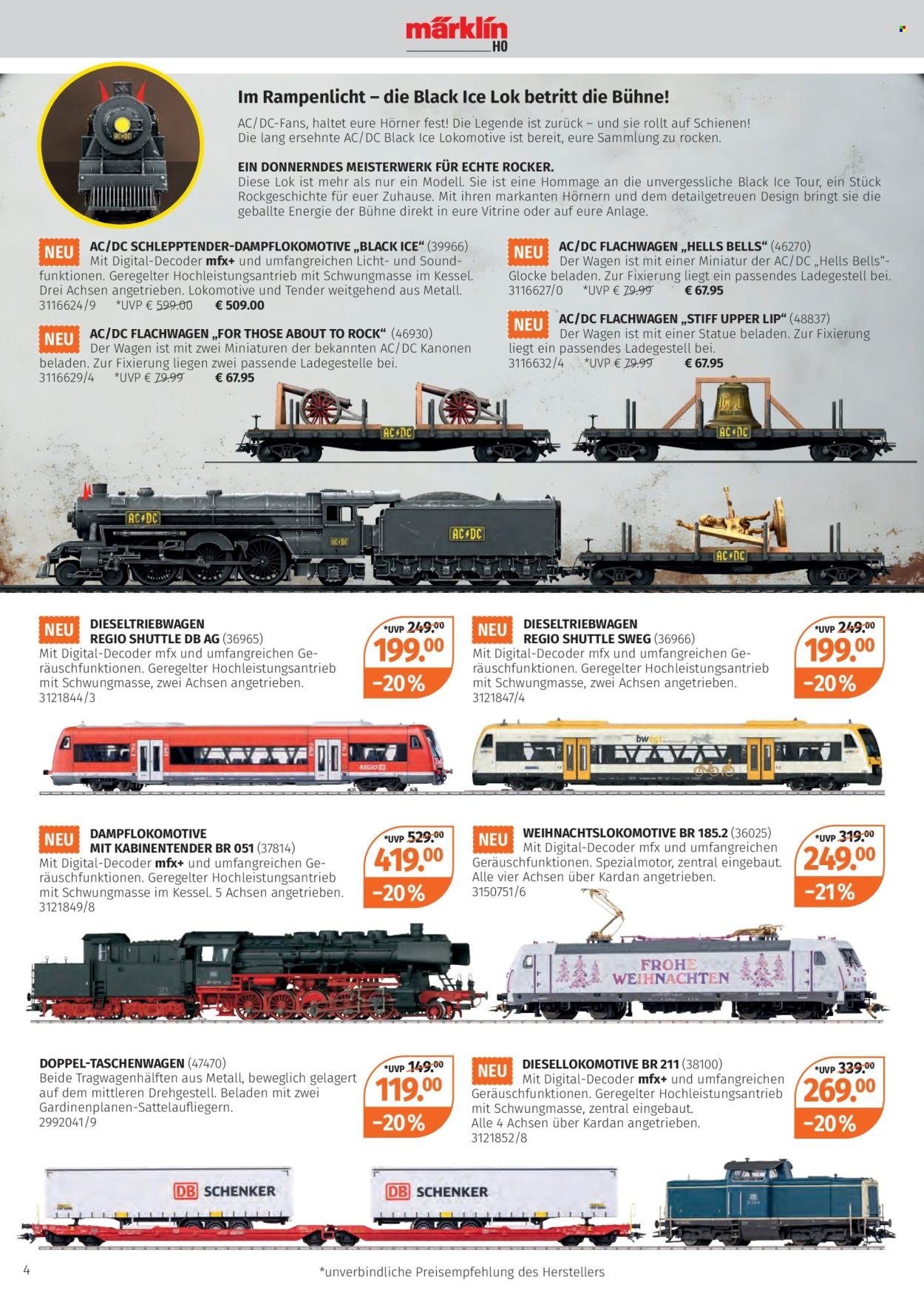 MÜLLER Prospekt - Unsere Modell-Eisenbahnen