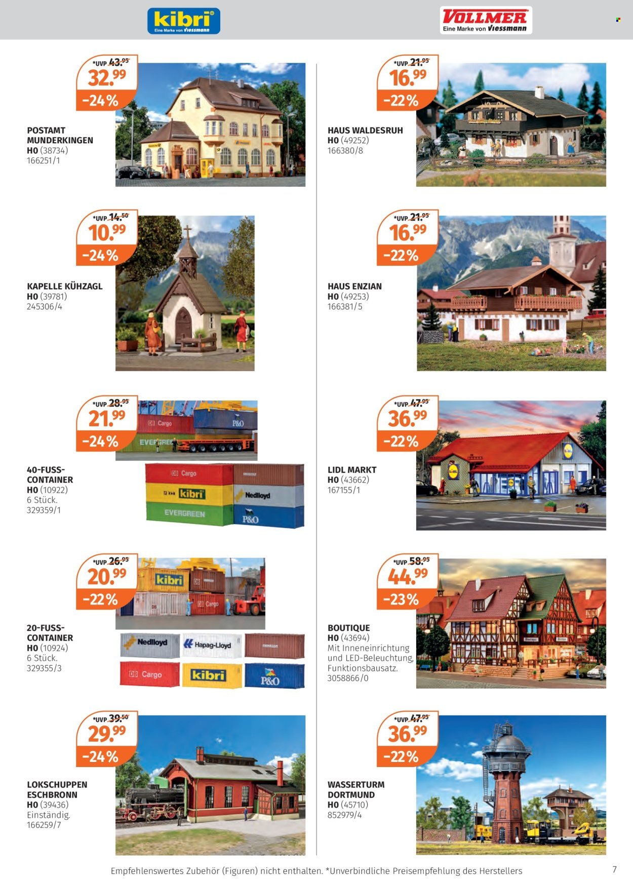 MÜLLER Prospekt - Unsere Modell-Eisenbahnen