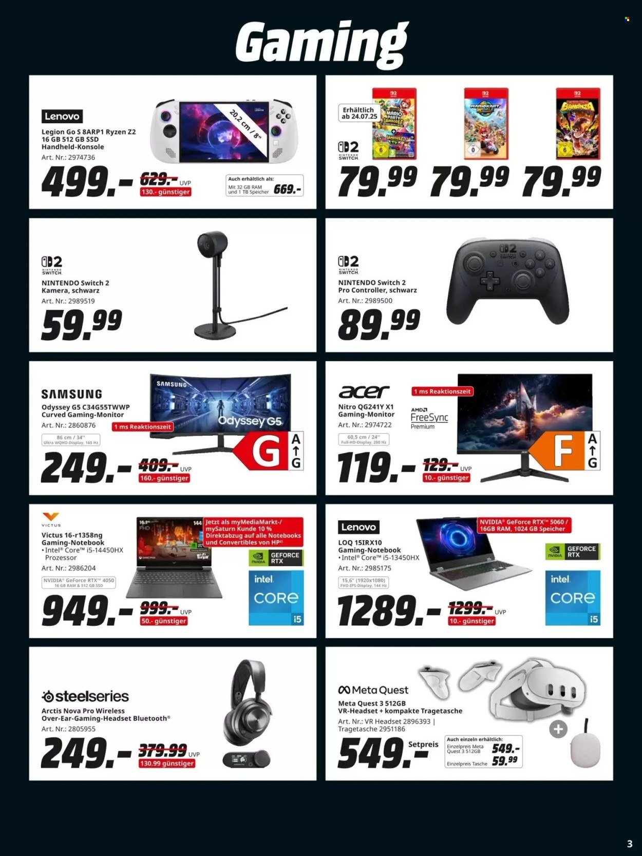 MEDIAMARKT Prospekt - Ab Montag 21.07.2025 (2025-07-21 - 2025-08-11) | 3