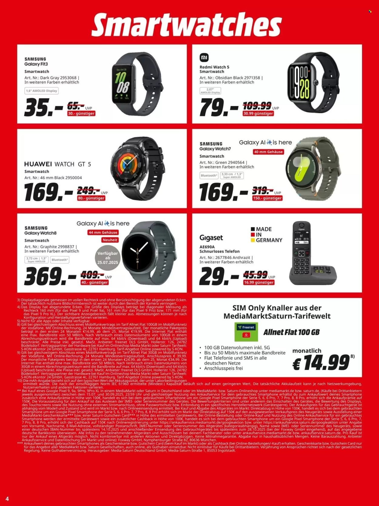 MEDIAMARKT Prospekt - Ab Montag 21.07.2025 (2025-07-21 - 2025-08-11) | 4