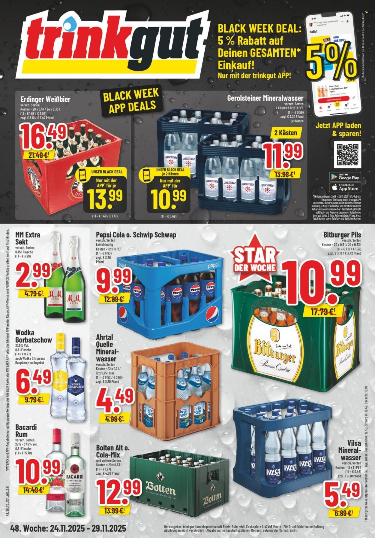 TRINKGUT Prospekt - Ab Montag 24.11.2025